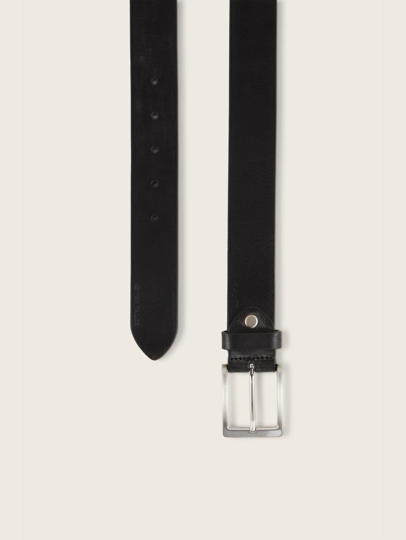 TOM TAILOR Ledergürtel Belts TTJADEN Ledergürtel günstig online kaufen