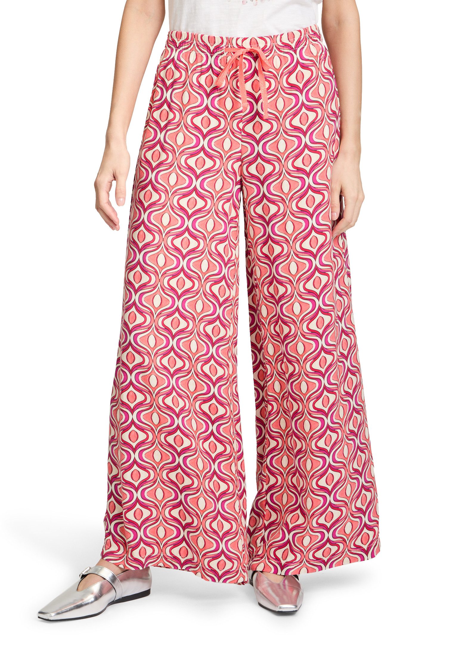 Cartoon Palazzohose Cartoon Palazzo-Hose mit Gummizug günstig online kaufen