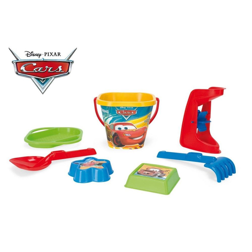 Wader Wozniak Sandform Disney Cars Sandeimer Garnitur - 7 tlg., (7-tlg)