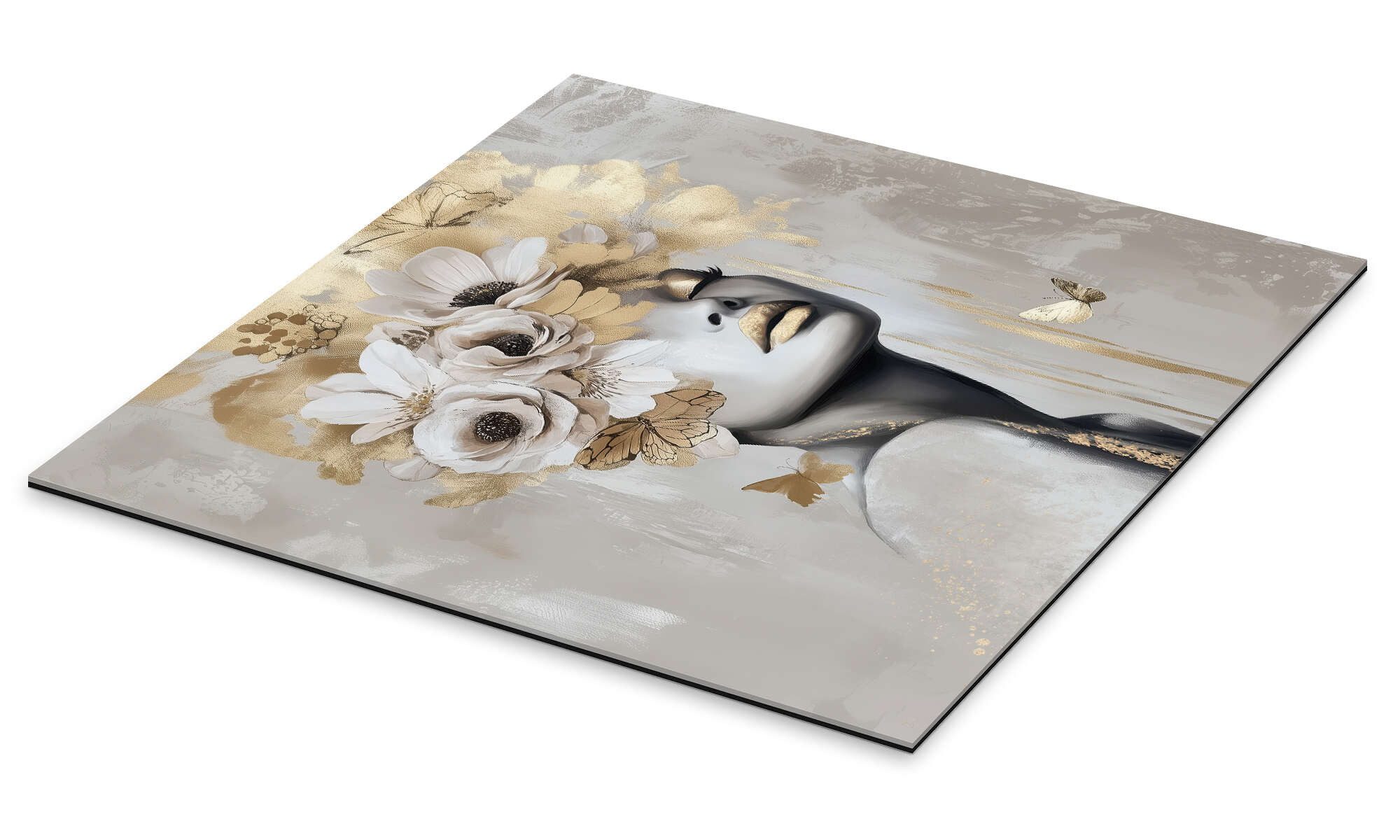 Posterlounge Wandbild Mariposa Gold, Bella Eve, günstig online kaufen
