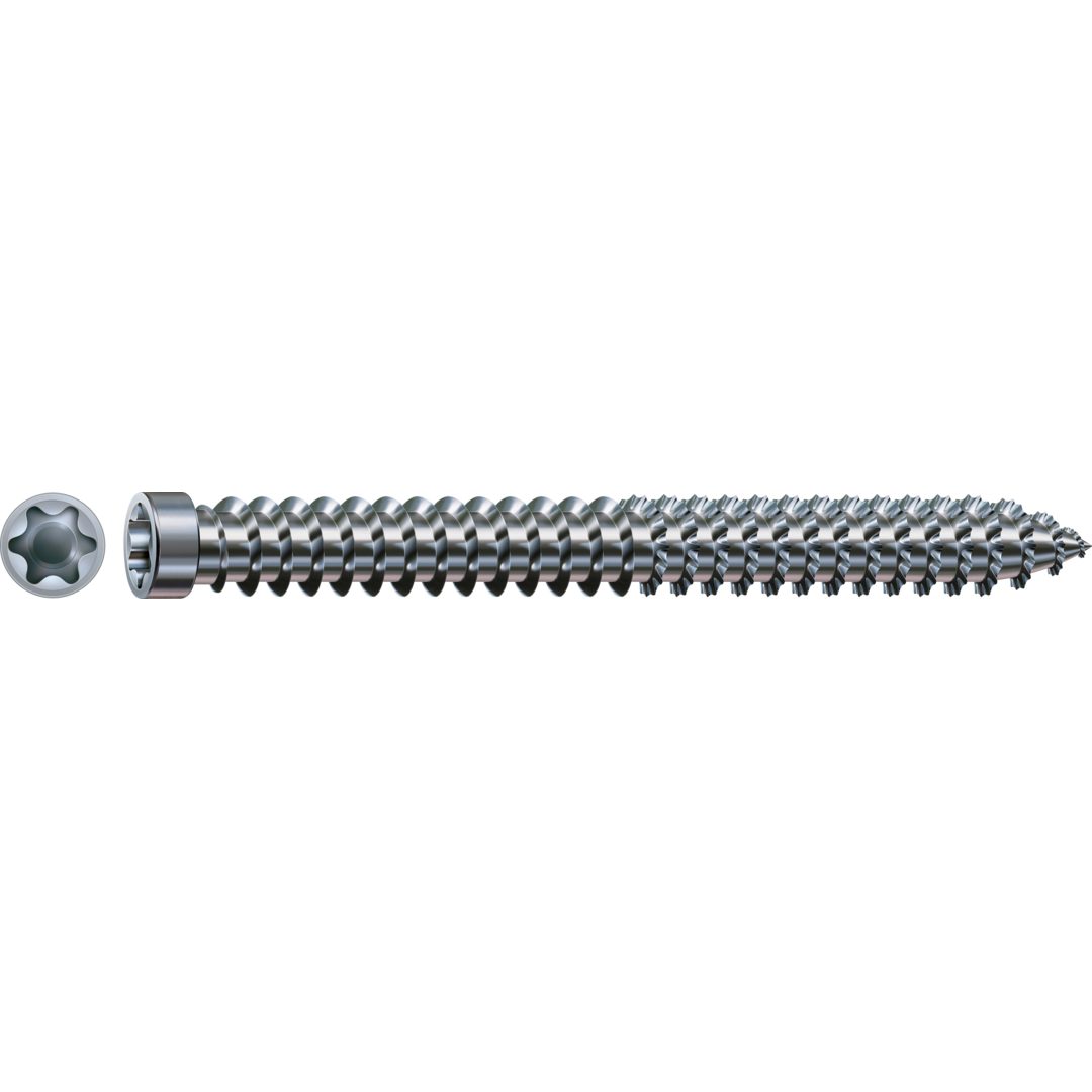 SPAX Schraube Schraube, Zylinderkopf, WIROX, TORX TX 30, Vollgewinde, (100 St)