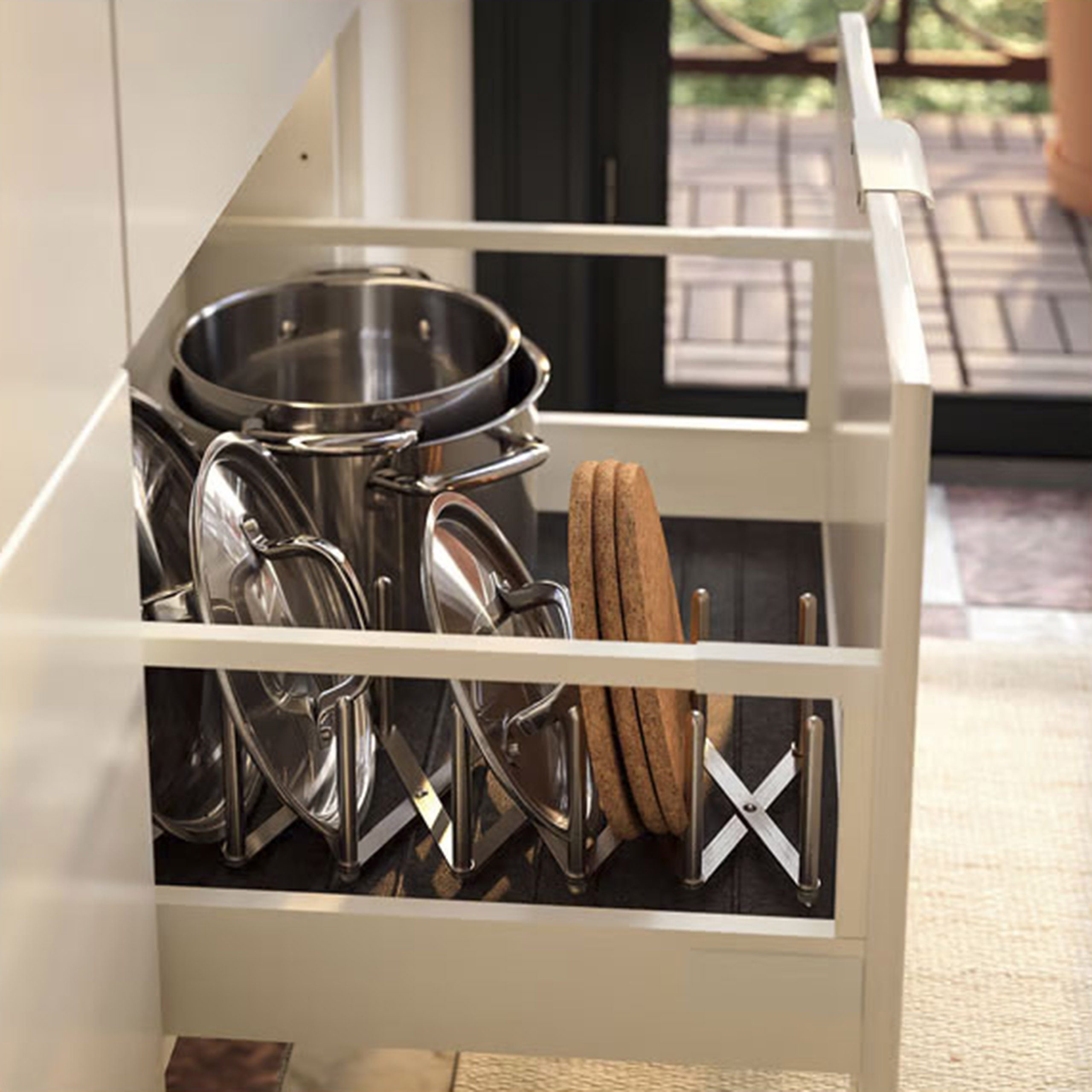 IKEA Deckenhalter VARIERA Trennwand für Edelstahldeckel – Organizer von IKEA, Deckenhaken