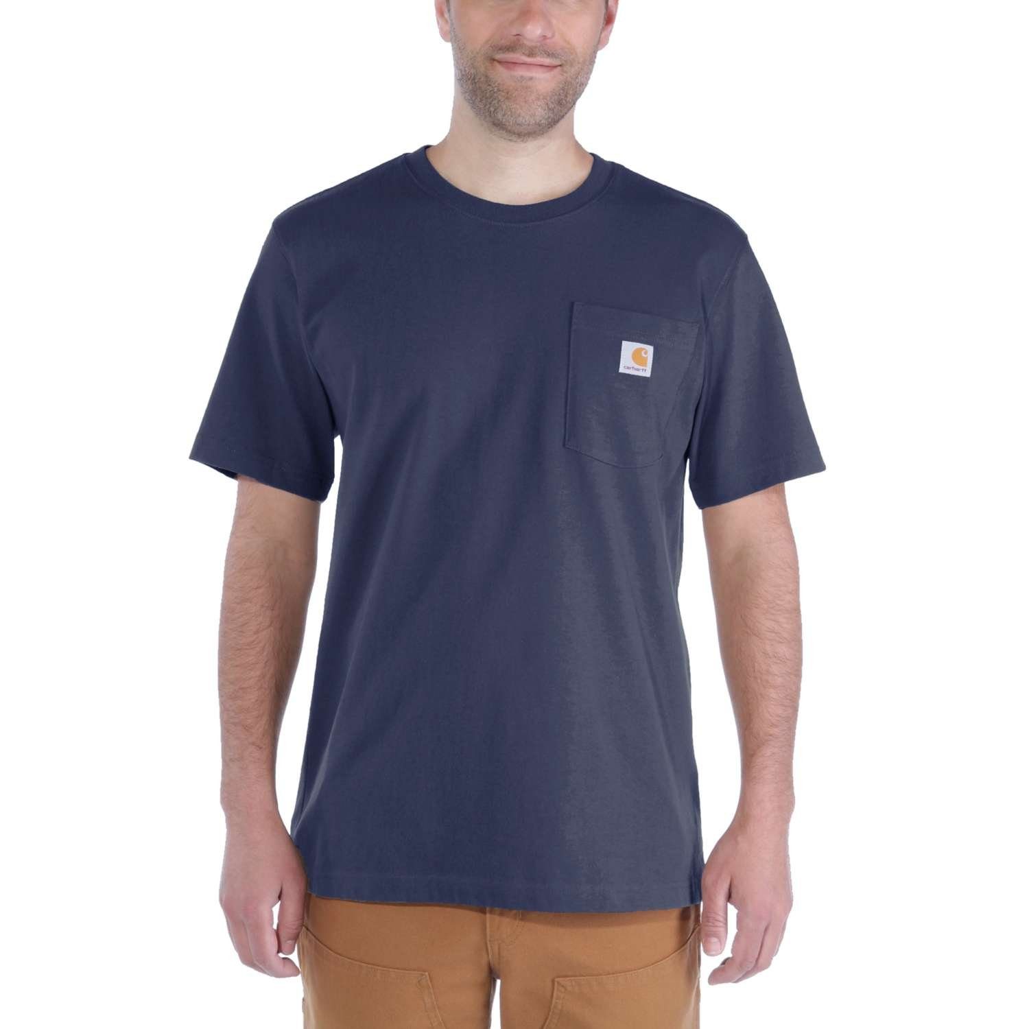 Carhartt T-Shirt K87 Pocket 103296 RELAXED FIT HEAVYWEIGHT mit Brusttasche günstig online kaufen