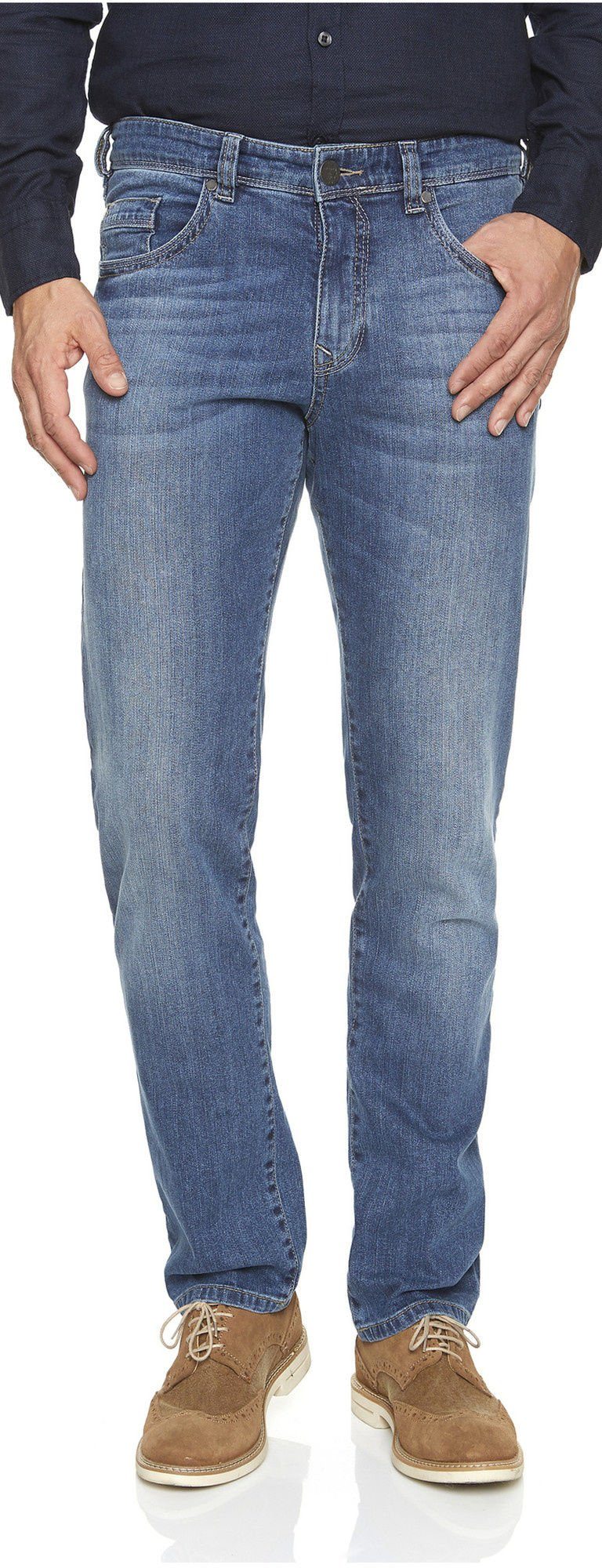 Atelier GARDEUR 5-Pocket-Jeans ATELIER 6-0-71080-165 NEVIO blue GARDEUR mid used