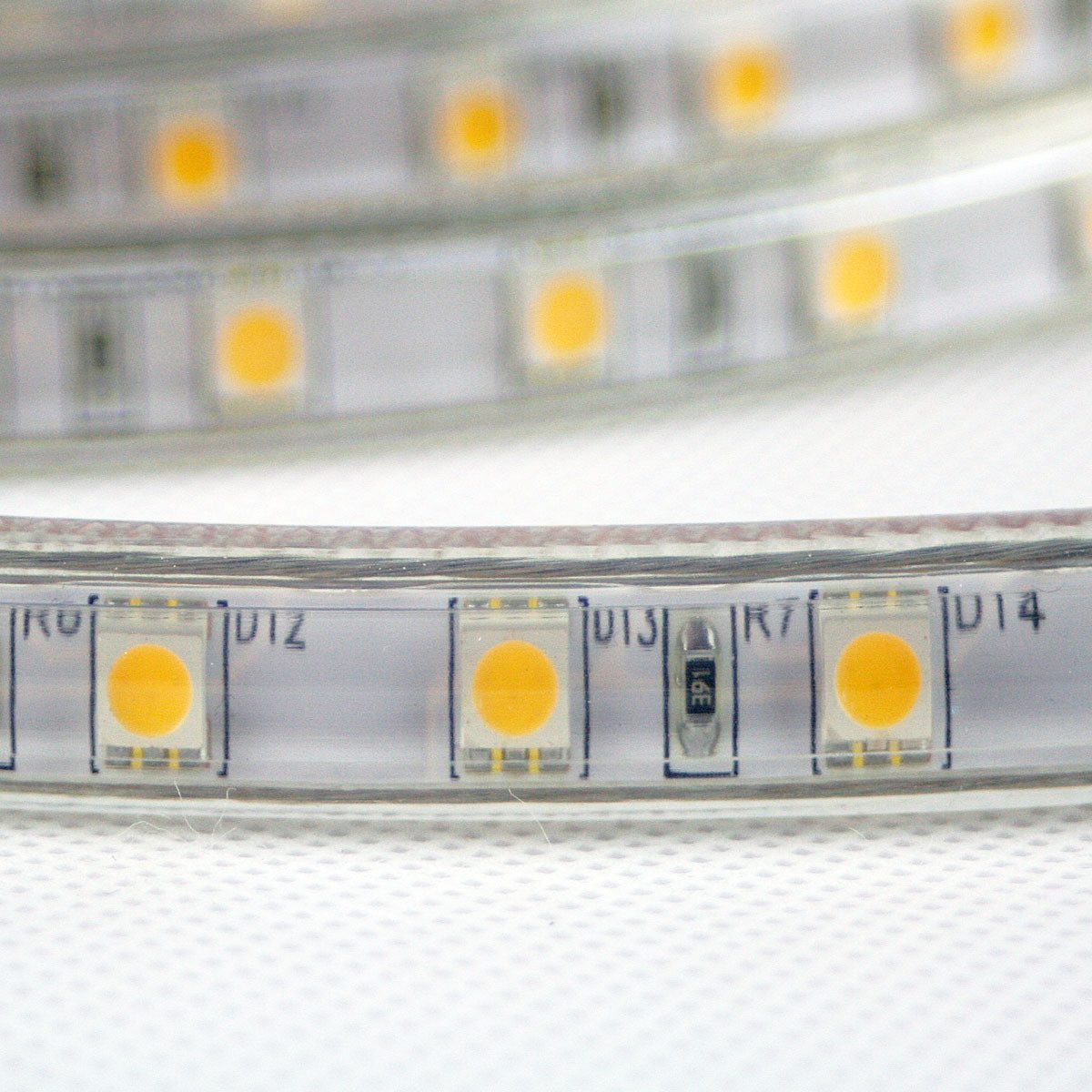 ChiliTec Unterbauleuchte 10m LED-Stripe "Ultra-Bright" 230V, IP44 warmweiß