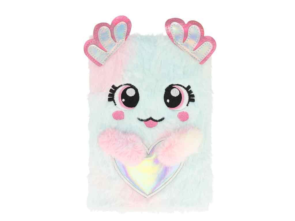 bb Klostermann Notizbuch BB Klostermann Plüsch Notizbuch Cutie Axolotl multicolor hell