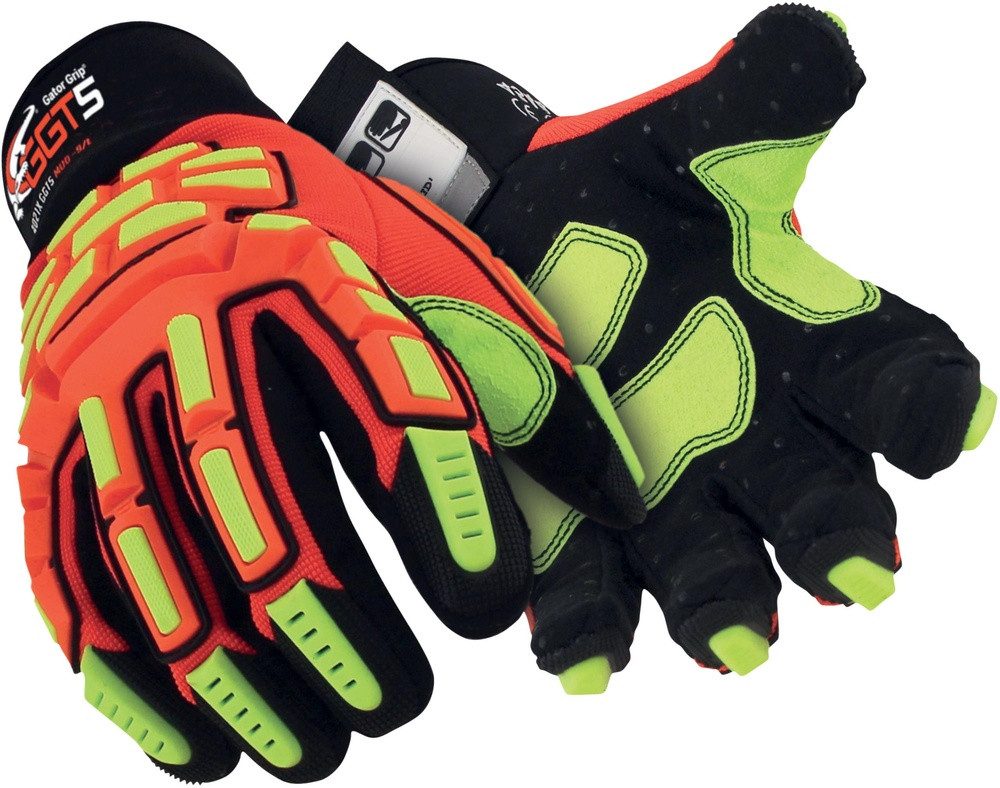 Arbeitshandschuh-Set Schutzhandschuh Hexarmor Ggt5 Mud Grip 4021X
