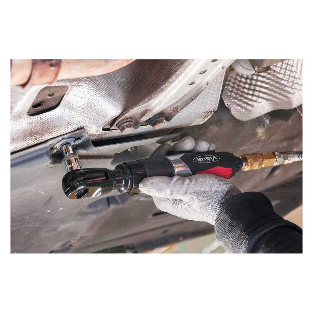 VIGOR Druckluft-Ratschenschrauber Luftratsche ∙ Vierkant massiv 12.5 mm (1/2 Zoll V5675