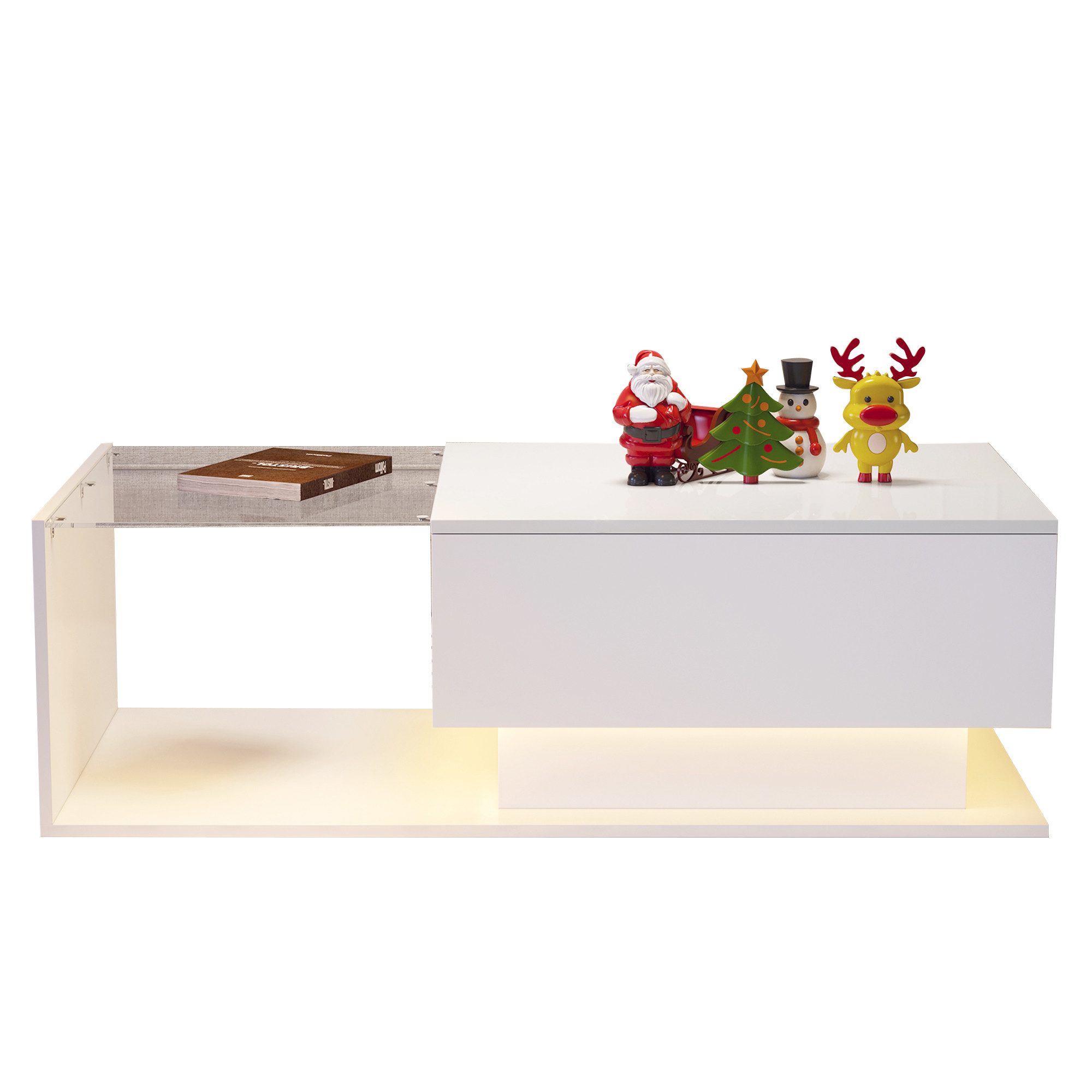 Refined Living Couchtisch in Hochglanz Wohnzimmertisch günstig online kaufen