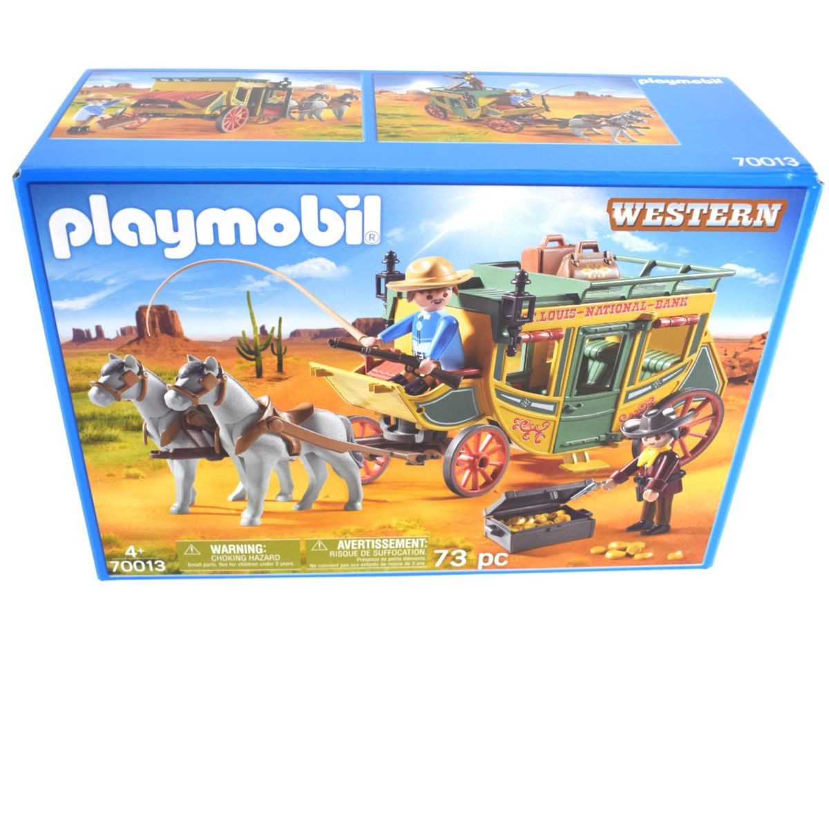 Playmobil® Western 70013 Geldtransport als Kutsche günstig online kaufen