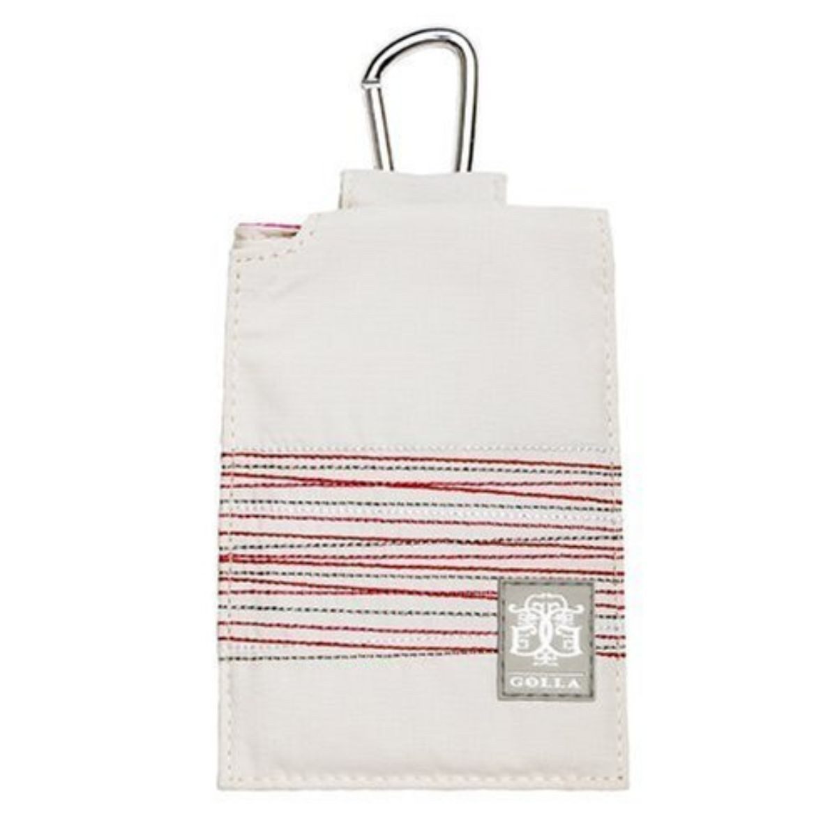 GOLLA Handyhülle Universal Tasche Pouch Etui Mobile Music Bag Weiß, Schutz-Hülle Socke für klassisches Handy MP3 Audio-Player etc