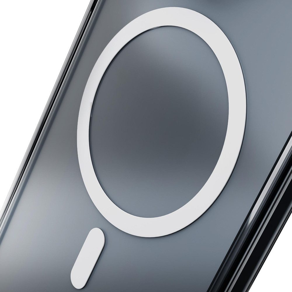 3MK Smartphone-Hülle Handyhülle Schutzhülle Rückschale, MagSafe-kompatibel, Military Grade, verstärkte Ecken