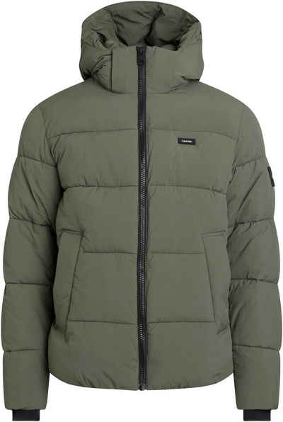 Calvin Klein Big&Tall Steppjacke BT_CRINKLE NYLON PUFFER JACKET mit Markenlabel