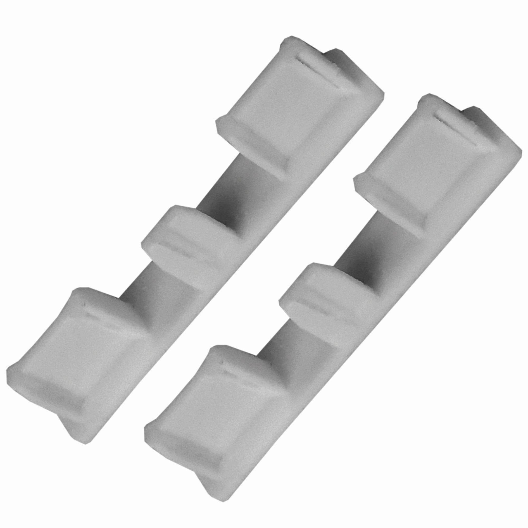 Bestlivings Gardinenschiene, 1/2-läufig, gesteckt, geklemmt, Kunststoff, günstig online kaufen