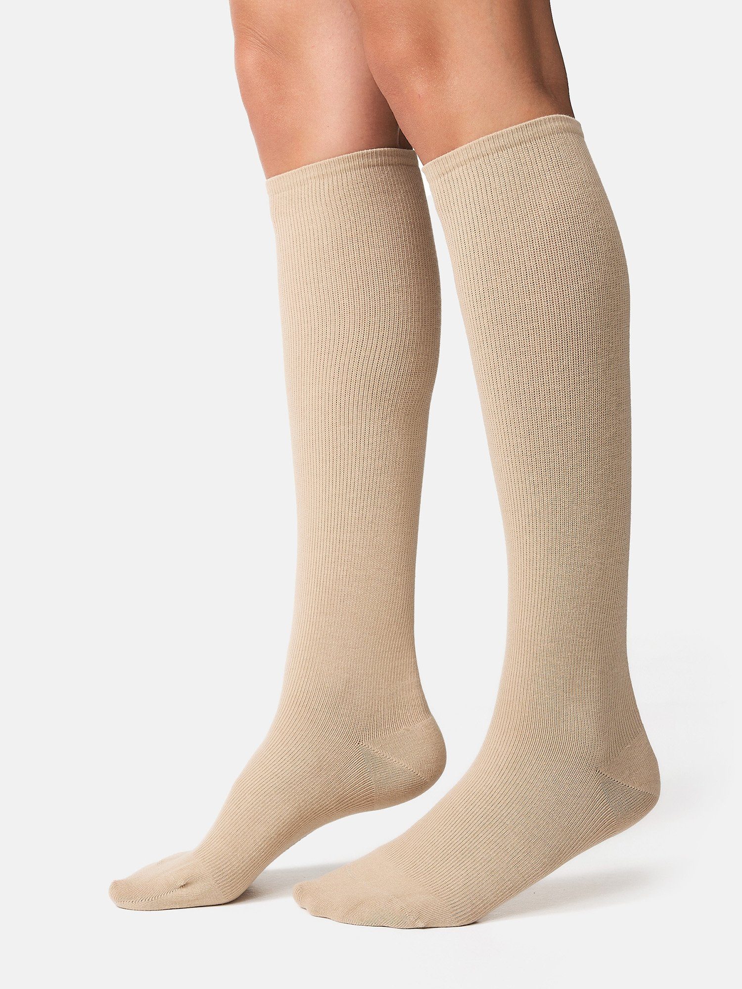 (7-Paar) Fit thermo-socken leinen Nur Knie-strümpfe Vital overknee Kniestrümpfe Die &