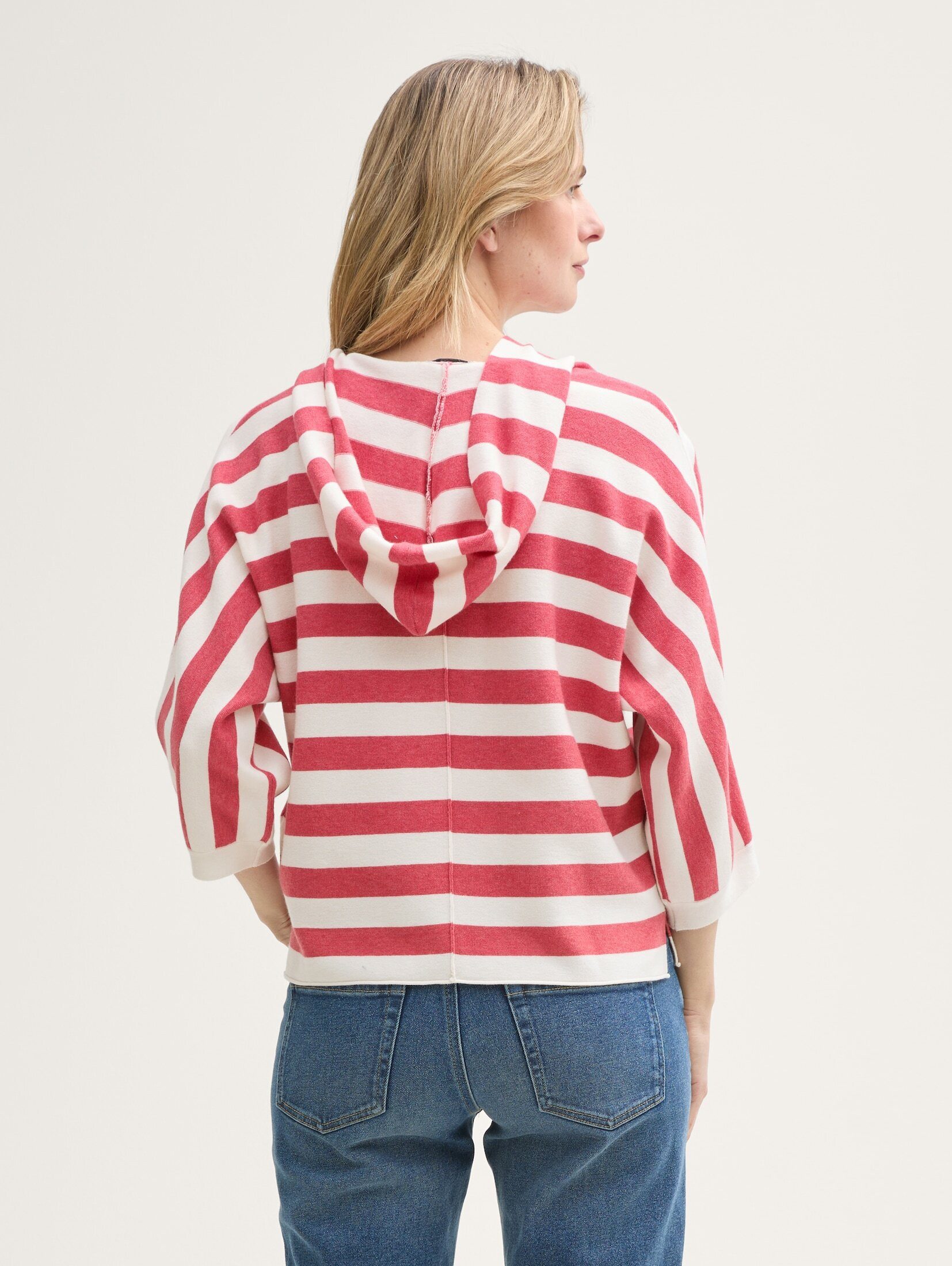 TOM TAILOR Strickpullover Pullover & Strickjacken Loose Fit Strickpullover mit Kapuze