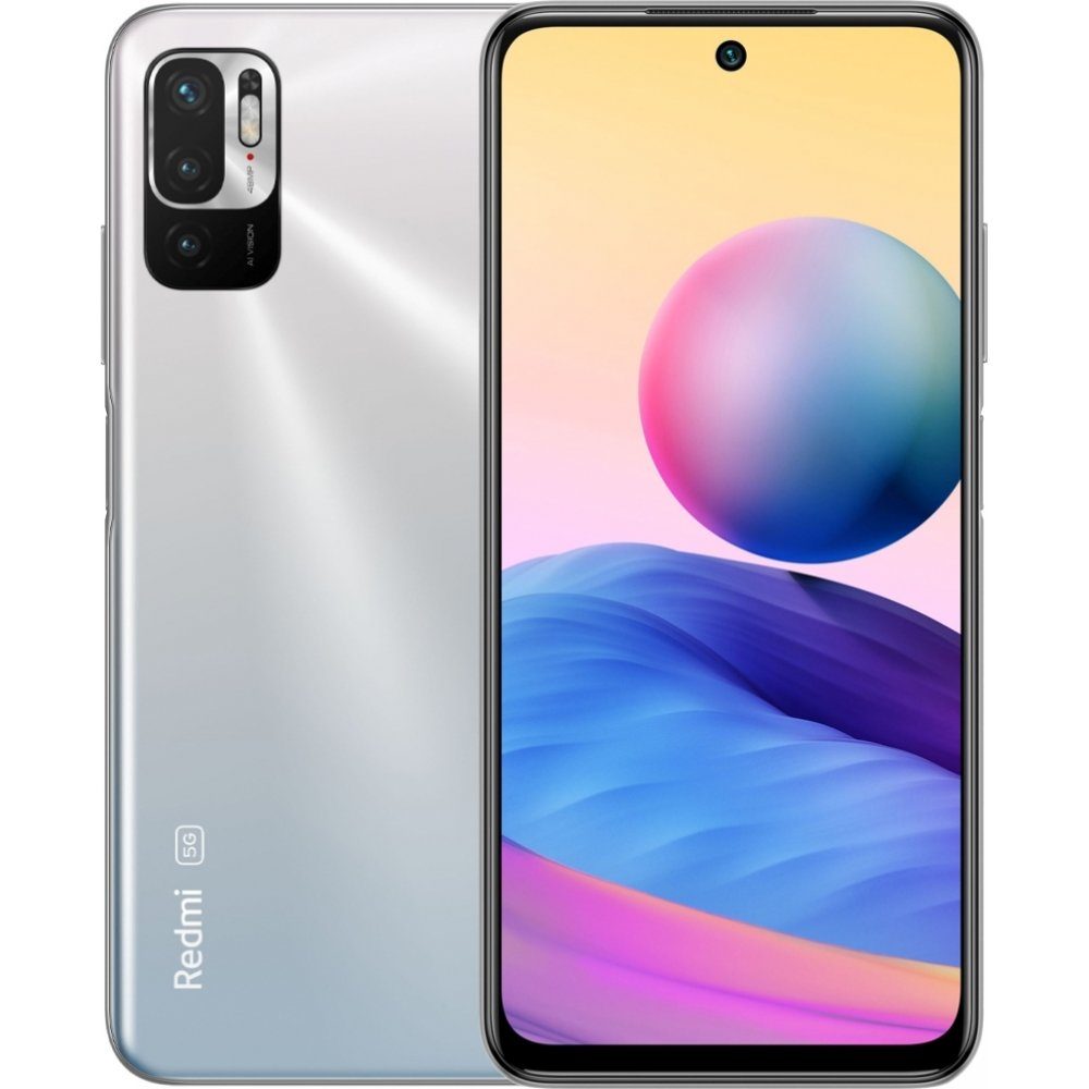 Xiaomi Redmi Note 10 5G 64 GB / 4 GB - Smartphone - chrome silver ...
