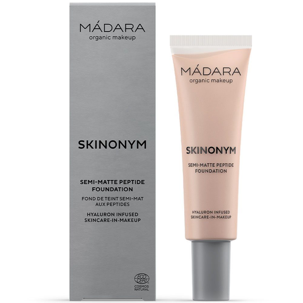 Madara Основа SKINONYM Semi-Matte Peptide ROSE IVORY, 30 ml