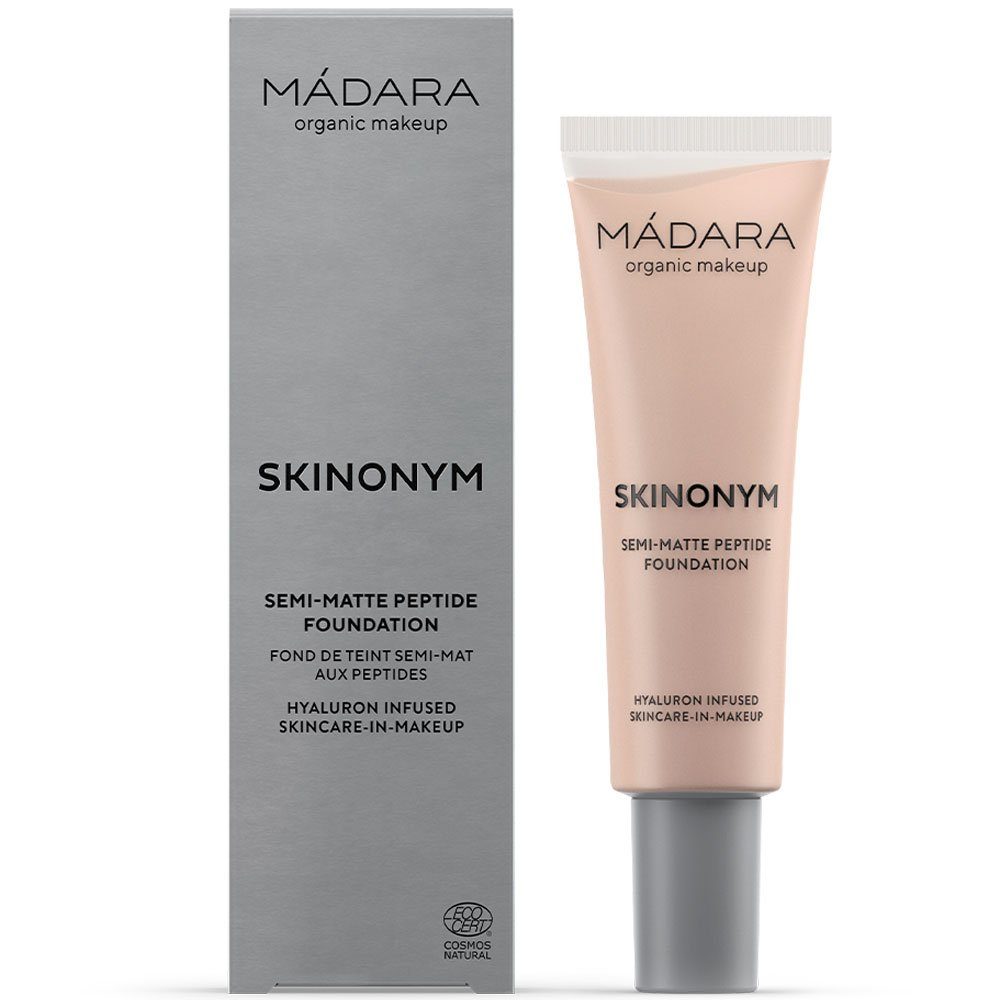 Madara Foundation SKINONYM Semi-Matte Peptide ROSE IVORY, 30 ml