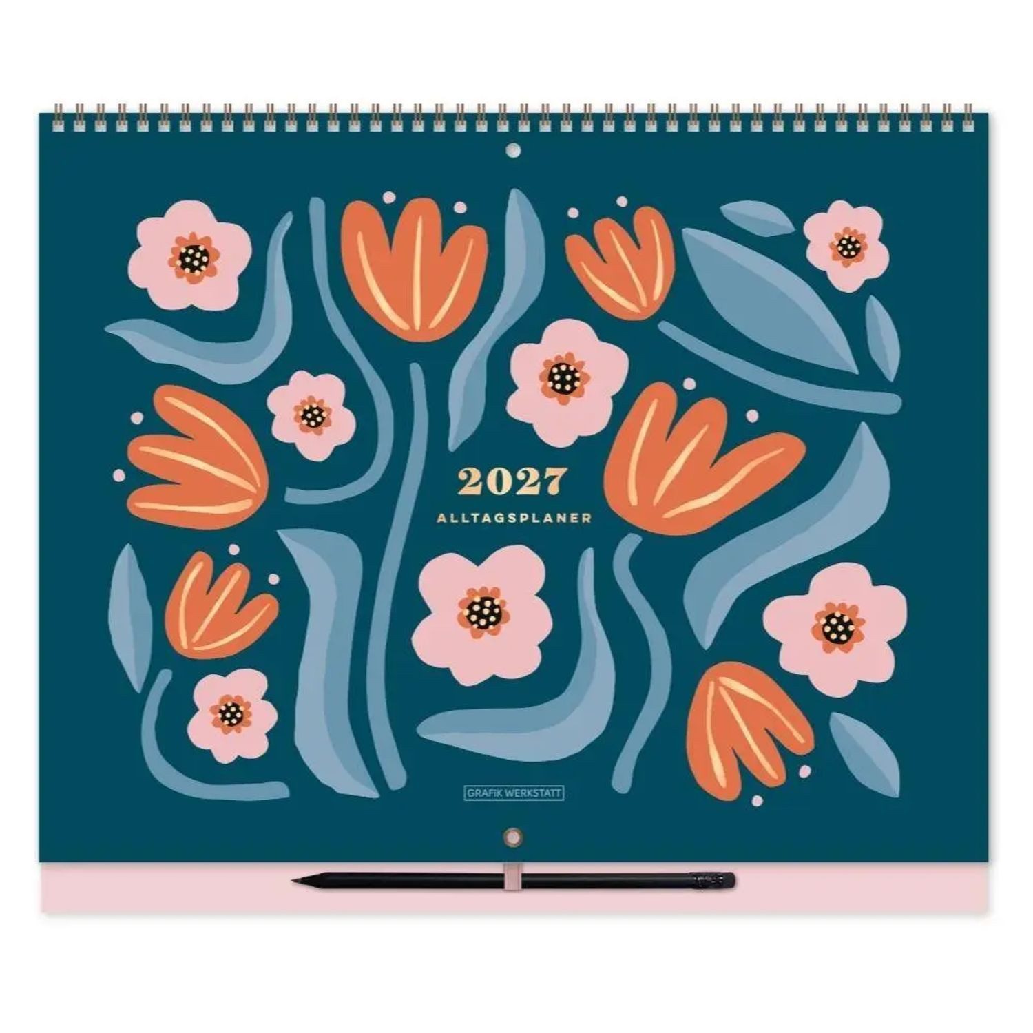 Grafik Werkstatt Familienkalender Alltagsplaner 2027 Colourful Seasons