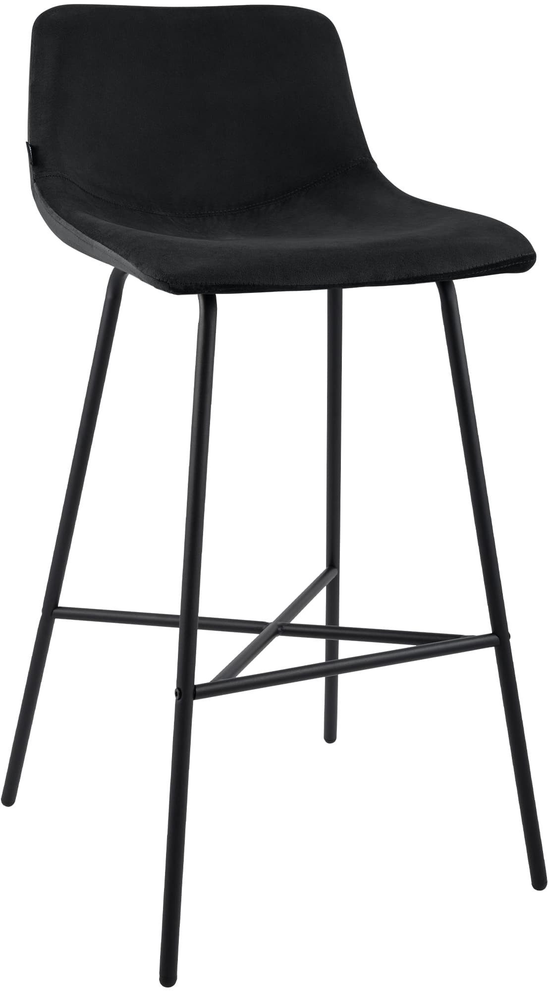 CLP Barhocker Altona (1er, 1 St., 1er), mit Rückenlehne, Metallgestell