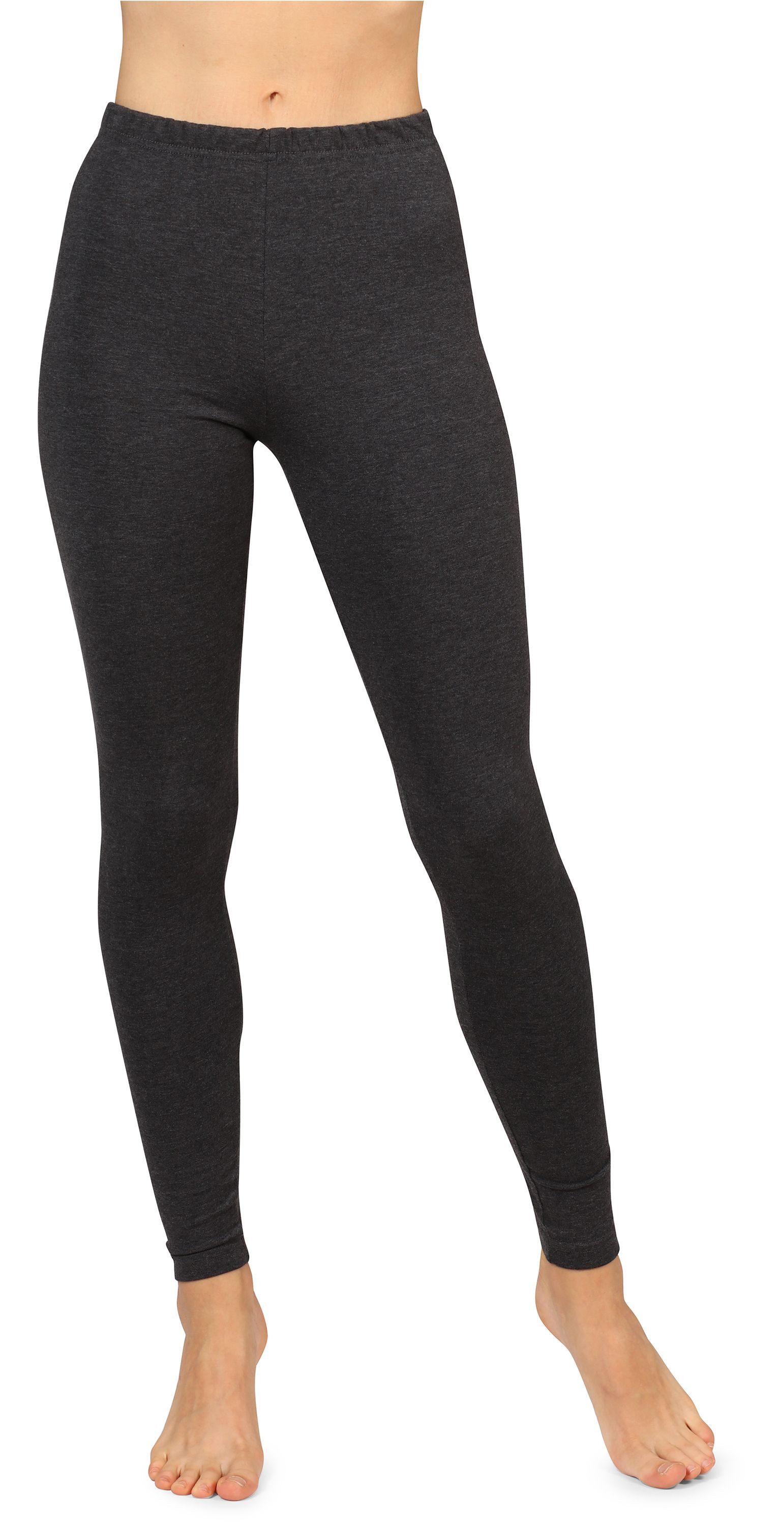 Leggings Damen Hose aus Baumwollstoff BLV50-155
