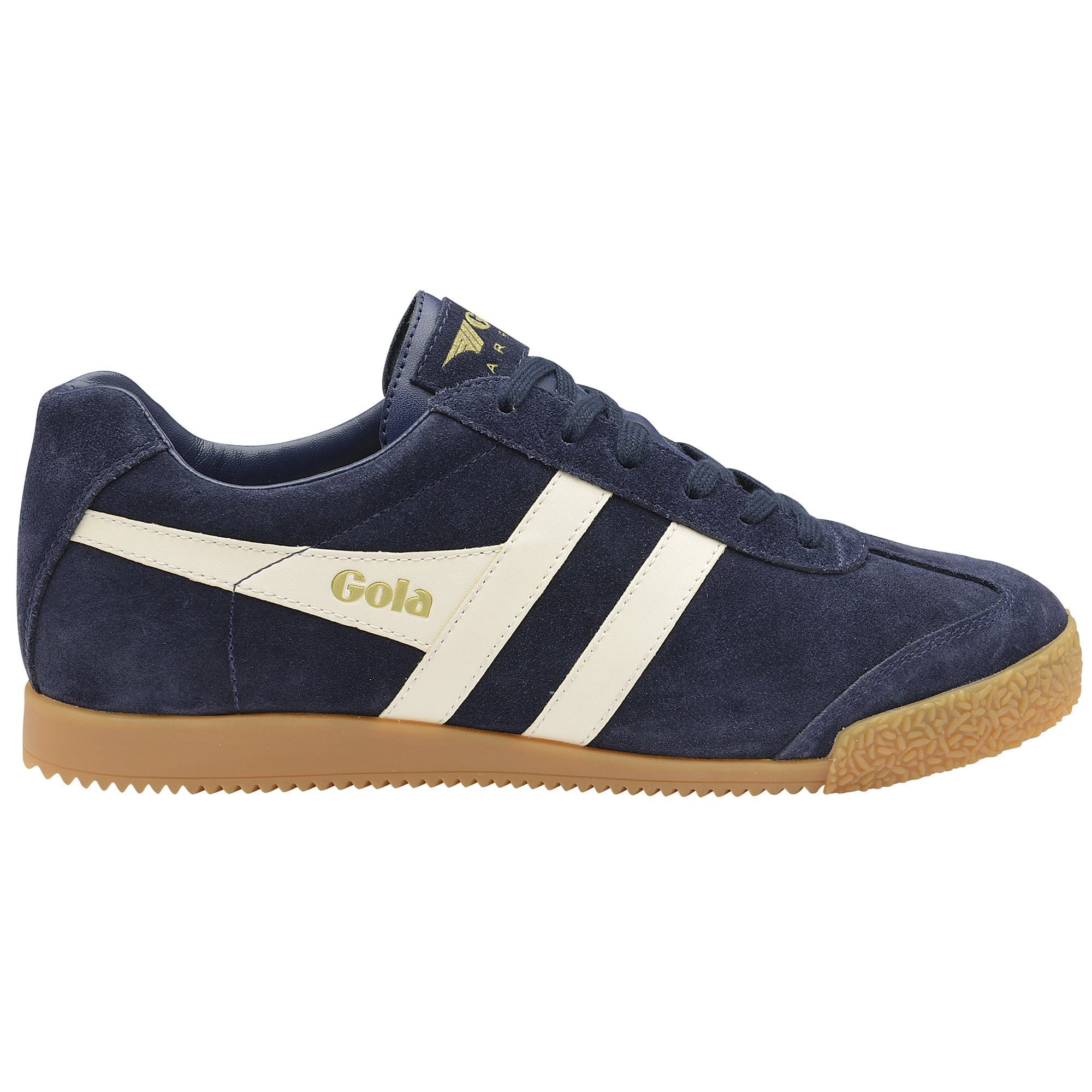 Gola Harrier Suede-Leder navyblau/weiß Herren Sneaker günstig online kaufen