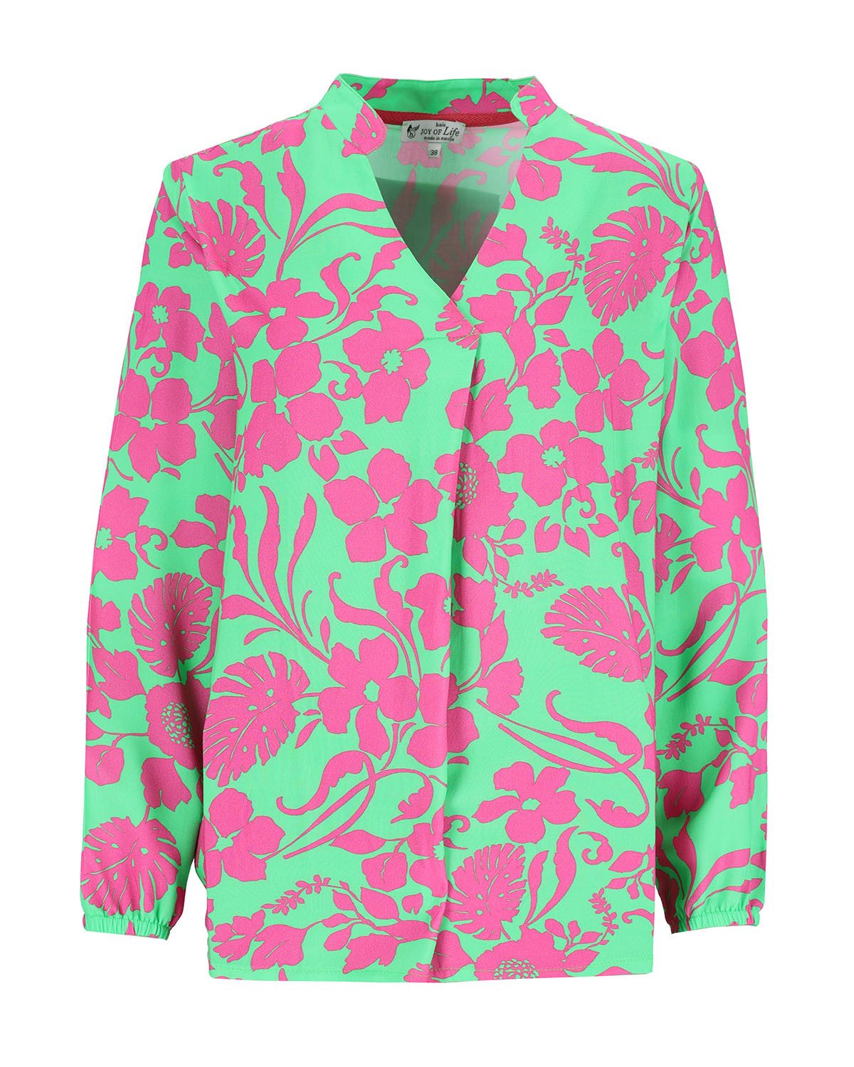 Blusentop Bluse Tunika 1/1 Arm