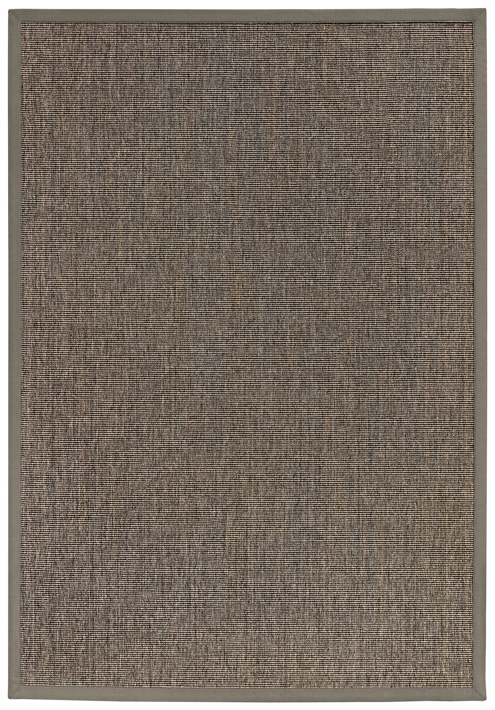 Dekowe Sisalteppich Mara S2 mit Bordüre, rechteckig, Höhe: 5 mm, Flachgewebe, Material: 100% Sisal, Wohnzimmer, Kundenliebling