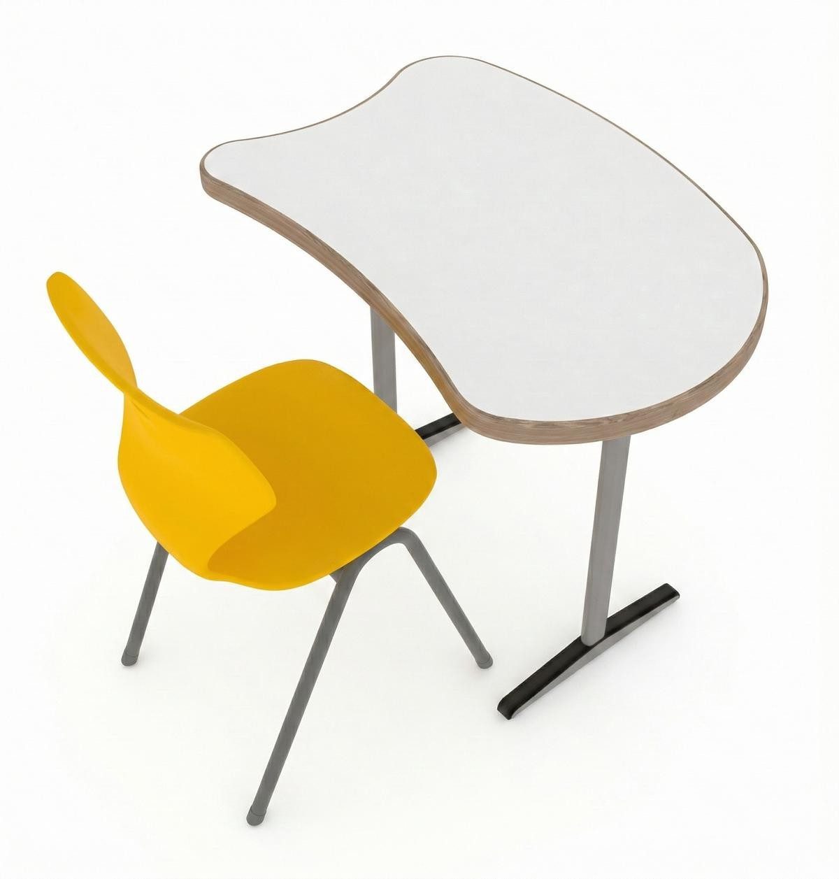 Xlmoebel Schreibtisch Modernes Schulmöbel Set: Schreibtisch und Stuhl in (Schulmöbel Set, Schreibtisch & Stuhl), Made in Europa