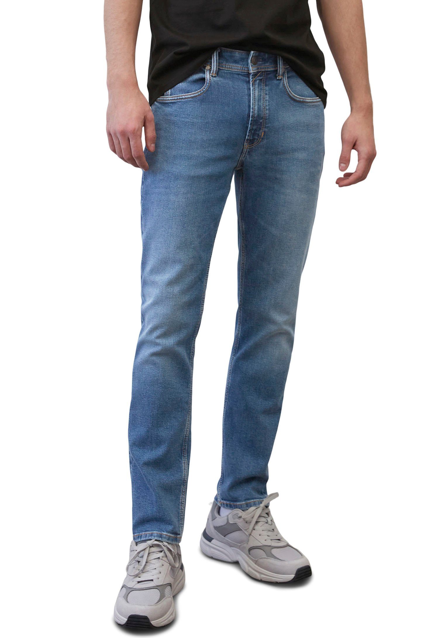 Marc O'Polo DENIM mid Stretch-Jeans blue