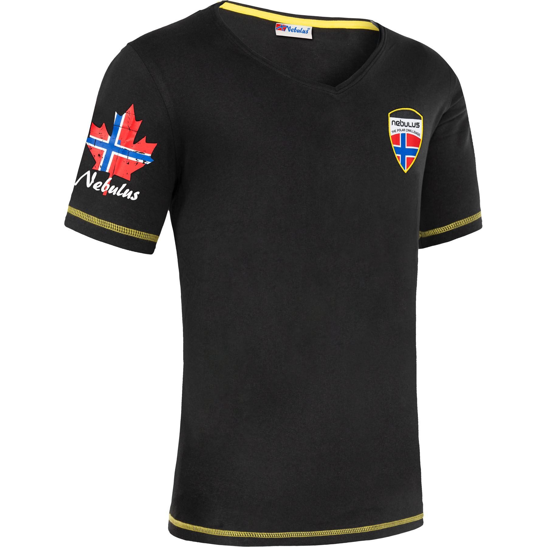 Nebulus T-Shirt JORIS, P5340 - Herren, schwarz, XL