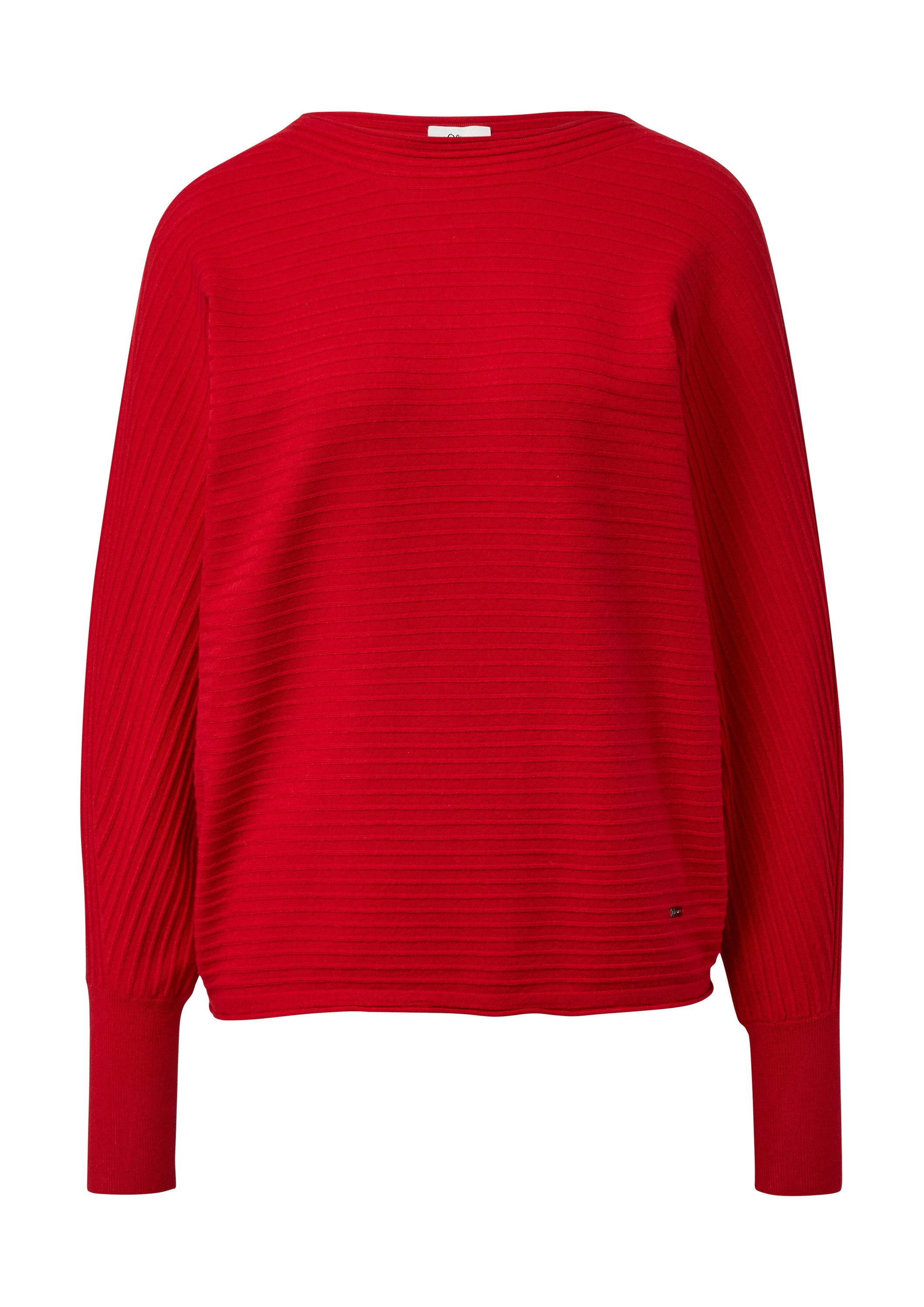 s.Oliver Longpullover Strickpullover Relaxed Fit Pullover günstig online kaufen