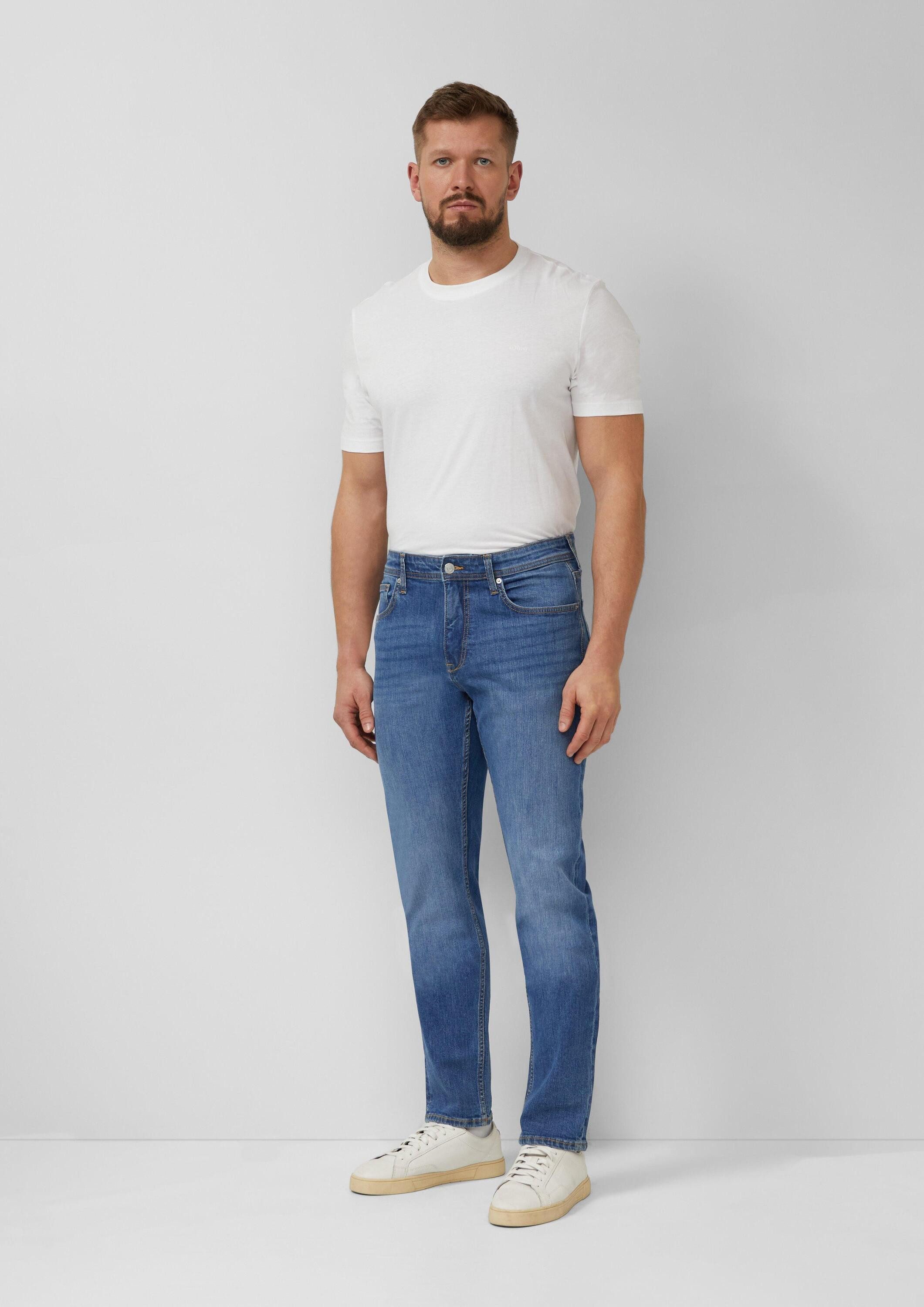 s.Oliver Slim-fit-Jeans Jeans-Hose YORK Jeans / Slim Fit / Mid Rise / Slim Leg / elastisch