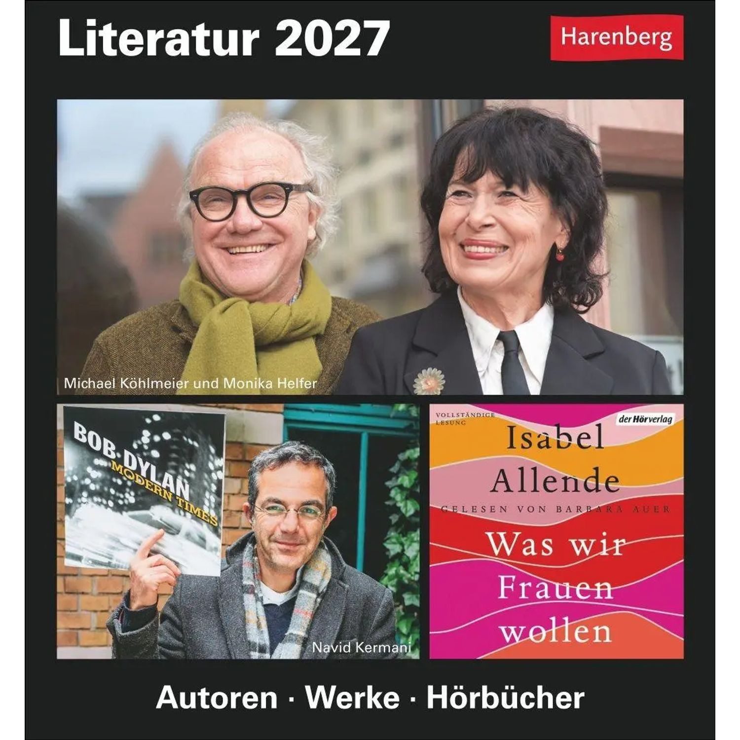 Harenberg Kalender Verlag Abreißkalender Literatur Tagesabreißkalender 2027 - Kulturkalender - Autoren,...