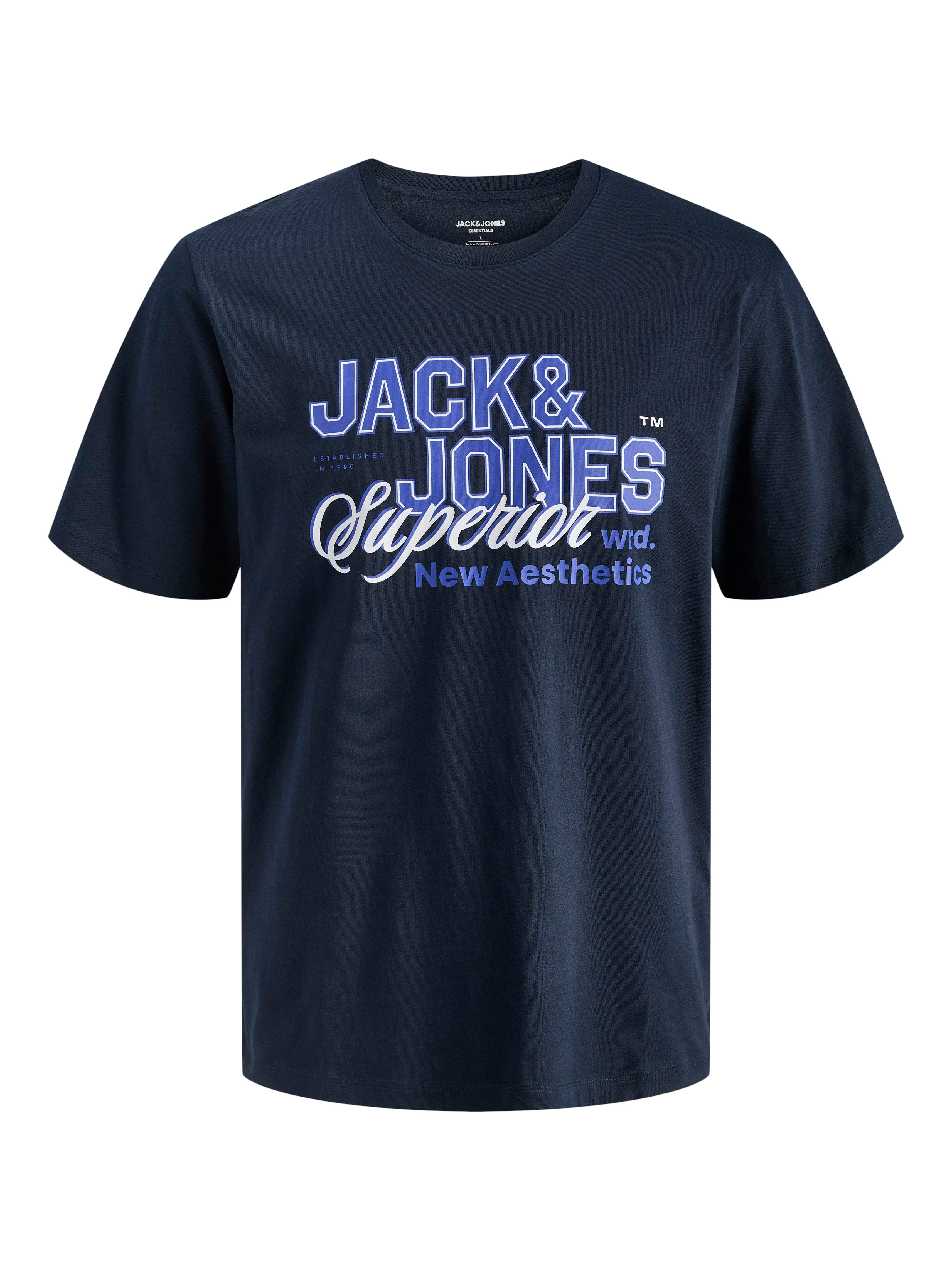 Rundhalsshirt JJELOGO TEE SS O-NECK 2 COL SS26 SN PLS