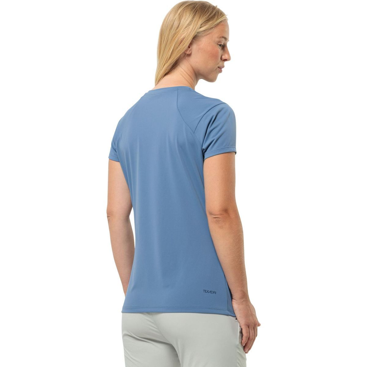 Jack Wolfskin Kurzarmshirt Prelight Trail T W leichtes T-Shirt für schnelle Sommerwanderungen.