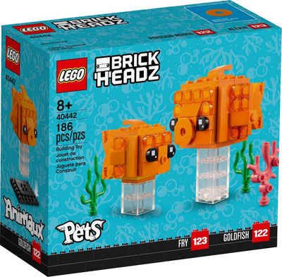 LEGO® Spiel, LEGO® BrickHeadz 40442 Goldfisch - 186 Teile
