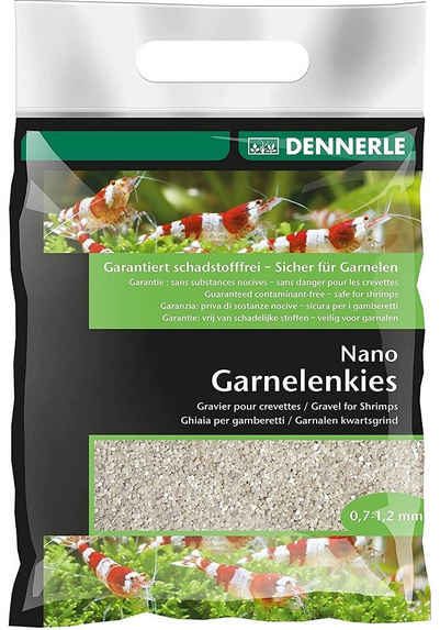 DENNERLE Aquarienkies Dennerle Nano Garnelenkies Sunda weiß 2 kg