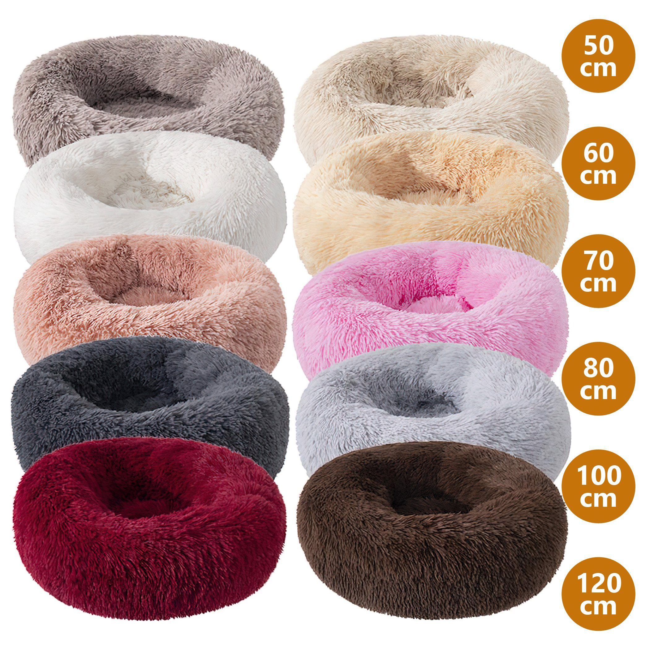 Tierbett Hundebett Katzenbett Flauschig Waschbar Hundekissen