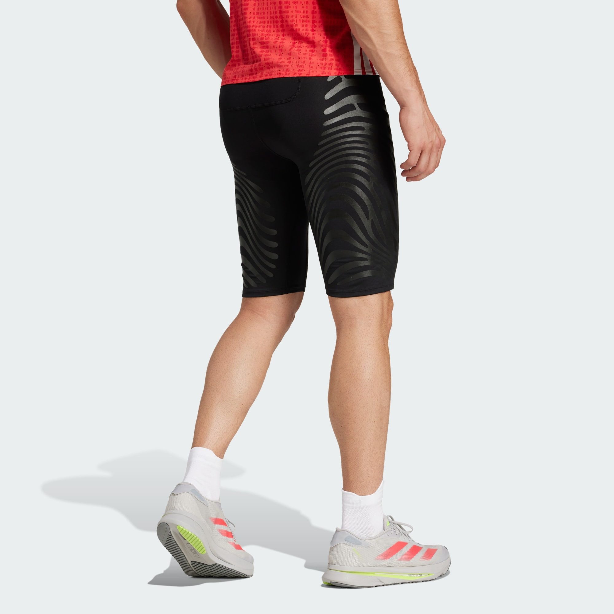 adidas Performance Leggings ADIZERO CONTROL RUNNING KURZE LEGGINGS (1-tlg)
