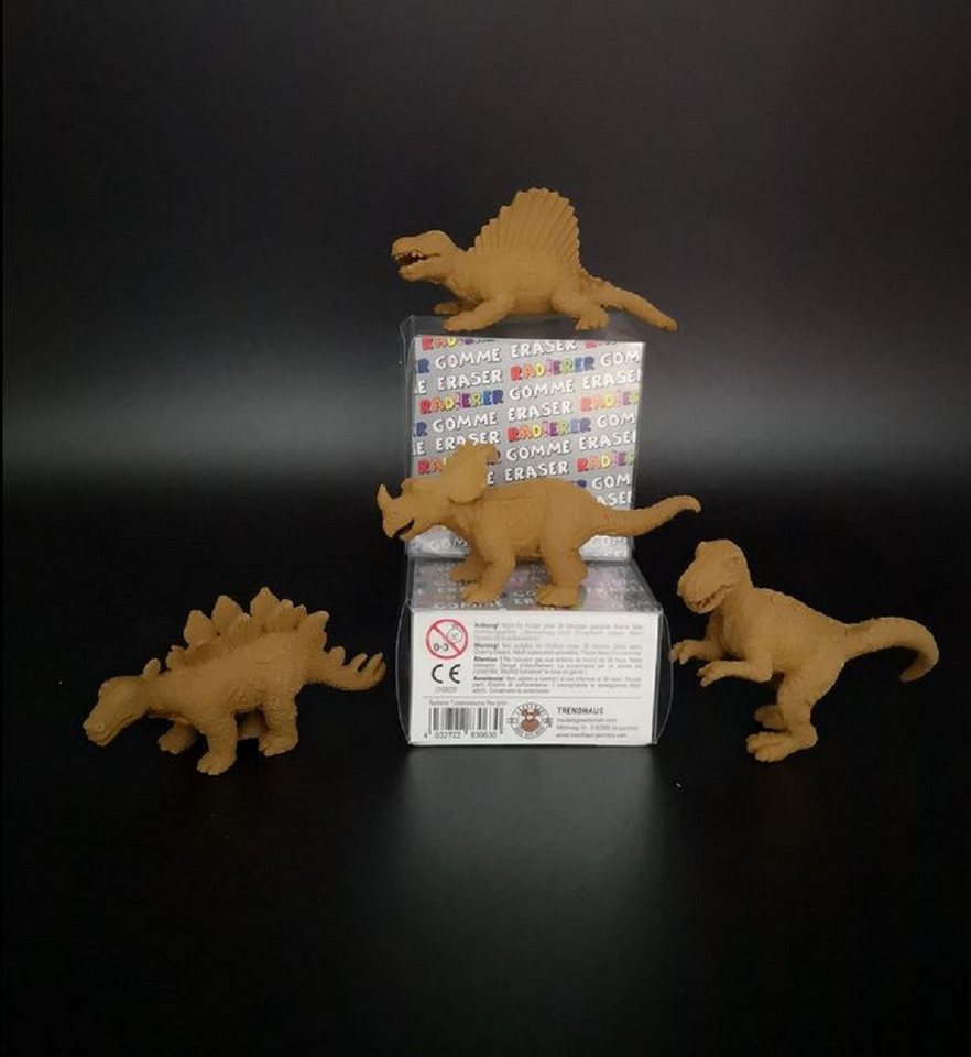 Thumbnail - Trendhaus Radiergummi Dinosaurier, Gummi T-Rex / Radierer, /Dino Saurier sortiert, Mitgebsel / Kindergeburtstag / Spiele...