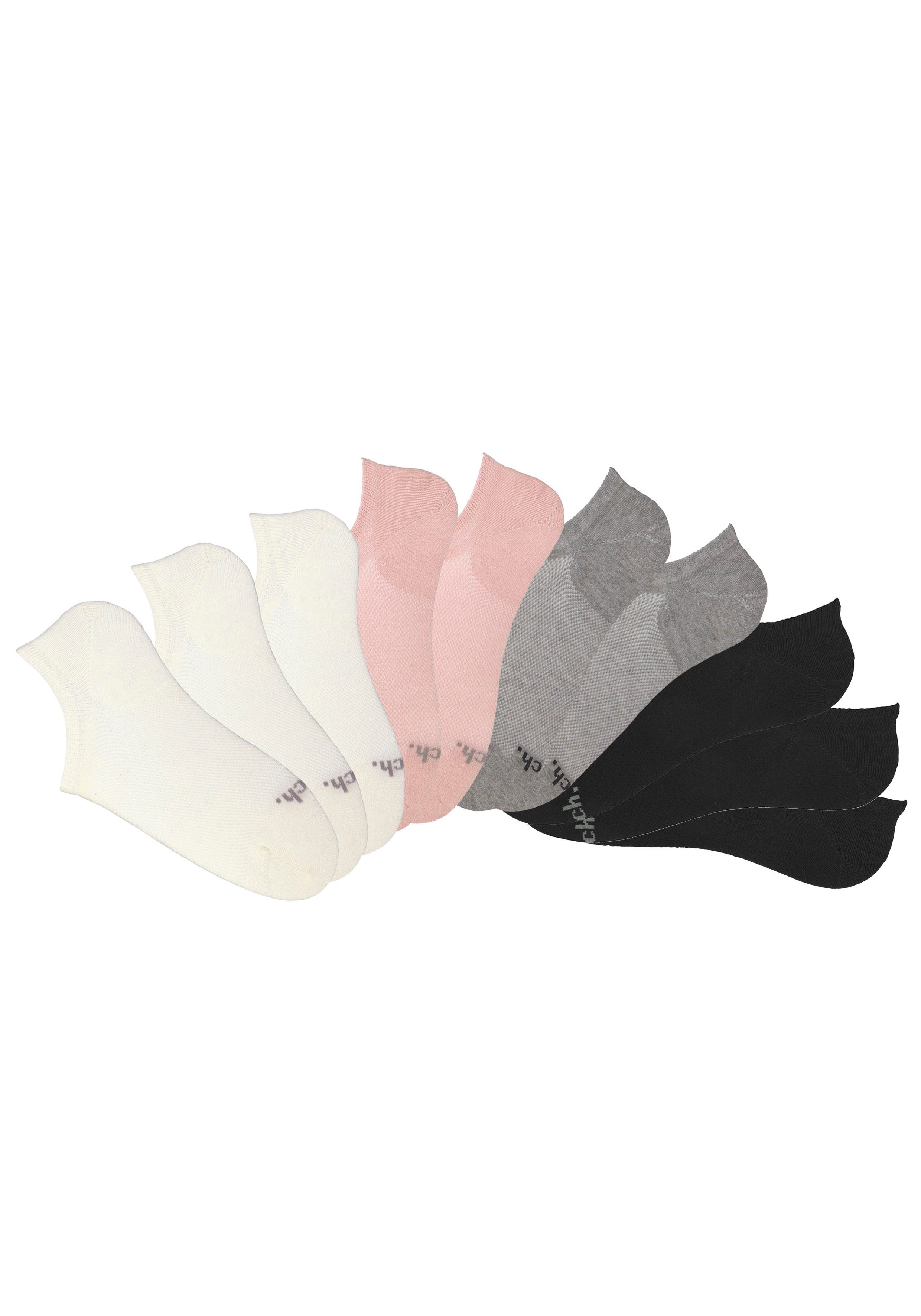 Bench. Sneakersocken, (Packung, 10 Paar), mit Pikeestruktur günstig online kaufen