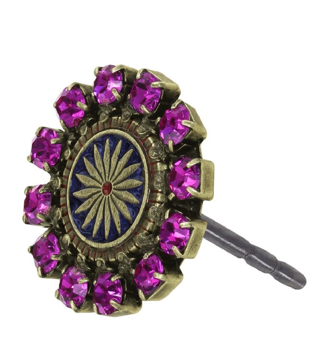 KONPLOTT Paar Ohrstecker Konplott: Ohrstecker Medallion Glam