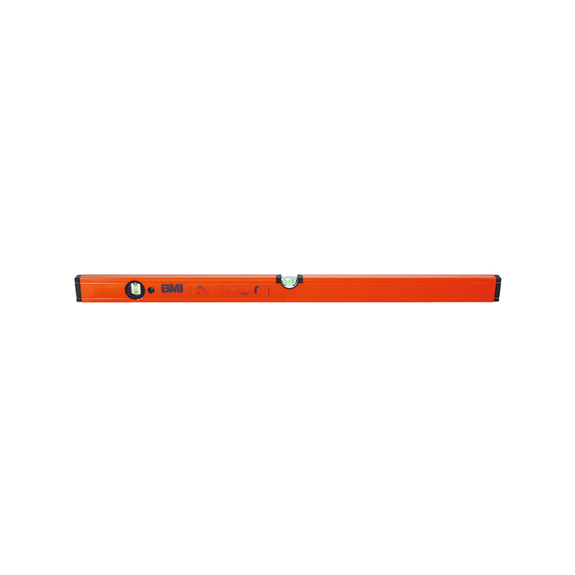 BMI Wasserwaage BMI Leichtmetall Wasserwaage mit Magnet, 500 mm
