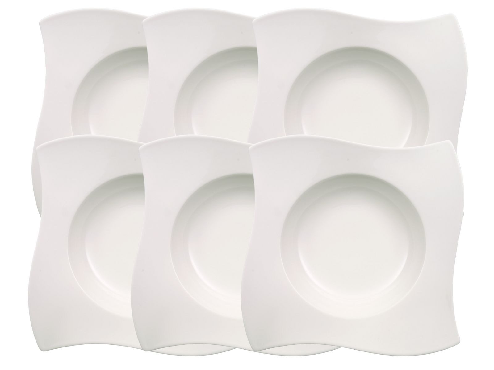 Villeroy & Boch Тарелки-Set New Wave Pastateller 28 cm Set6, Premium Porcelain