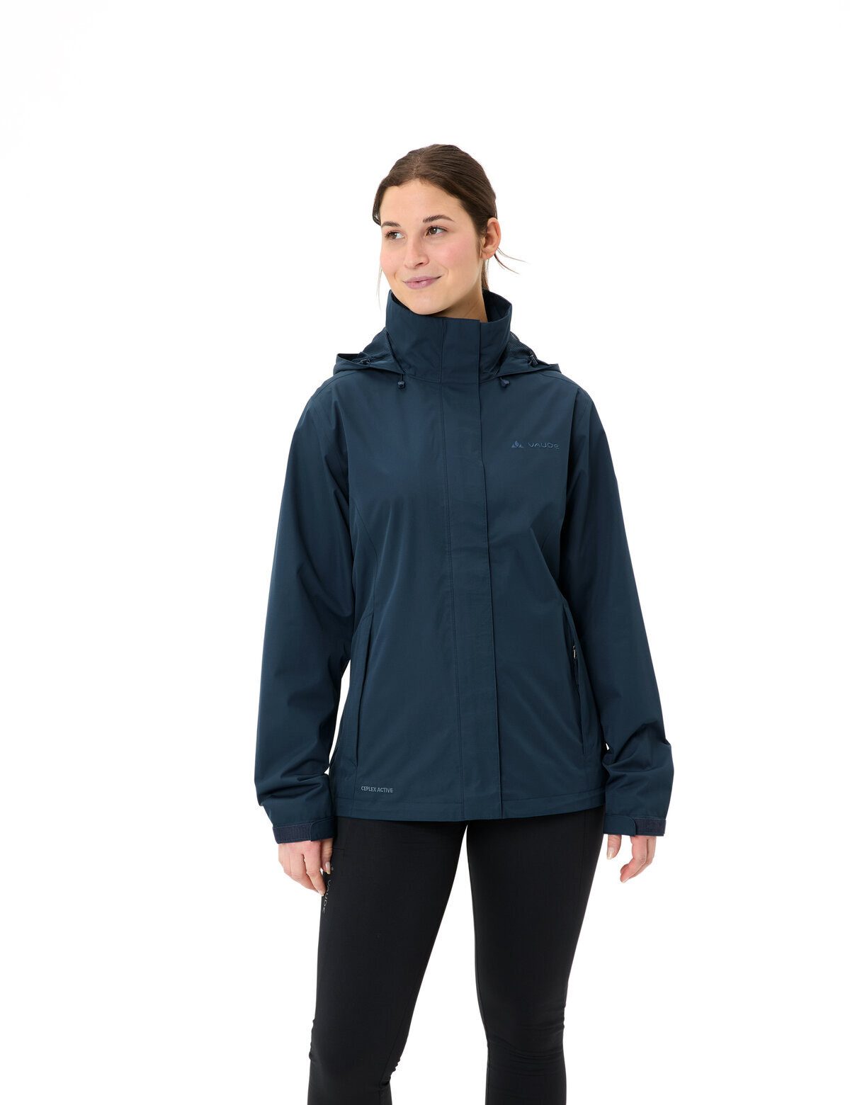 VAUDE Outdoorjacke Women's Escape Light Jacket (1-St) leichte Regenjacke für vielseitigen Einsatz
