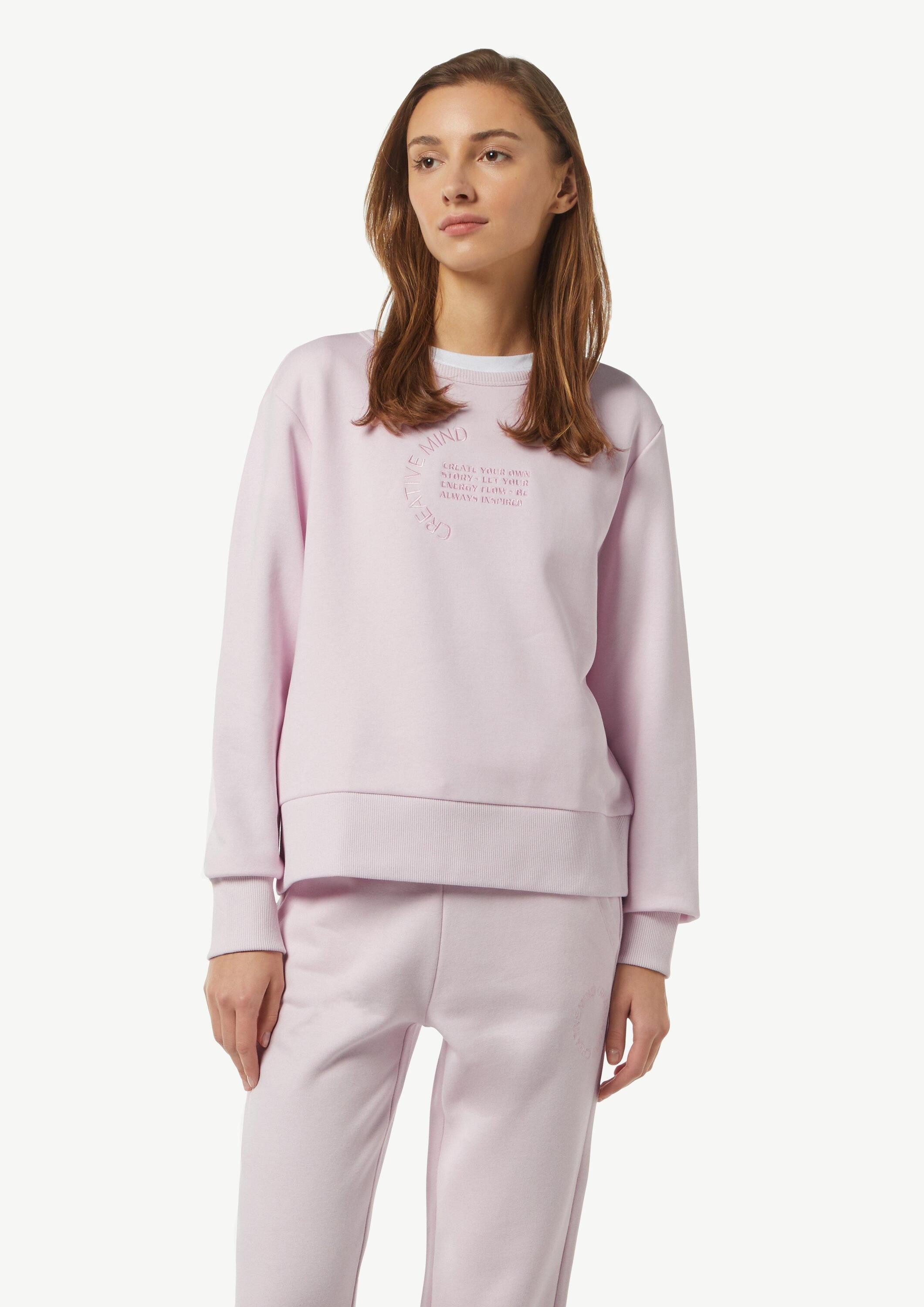 comma Sweatshirt Sweatshirt Sweatshirt im Relaxed Fit mit Artwork