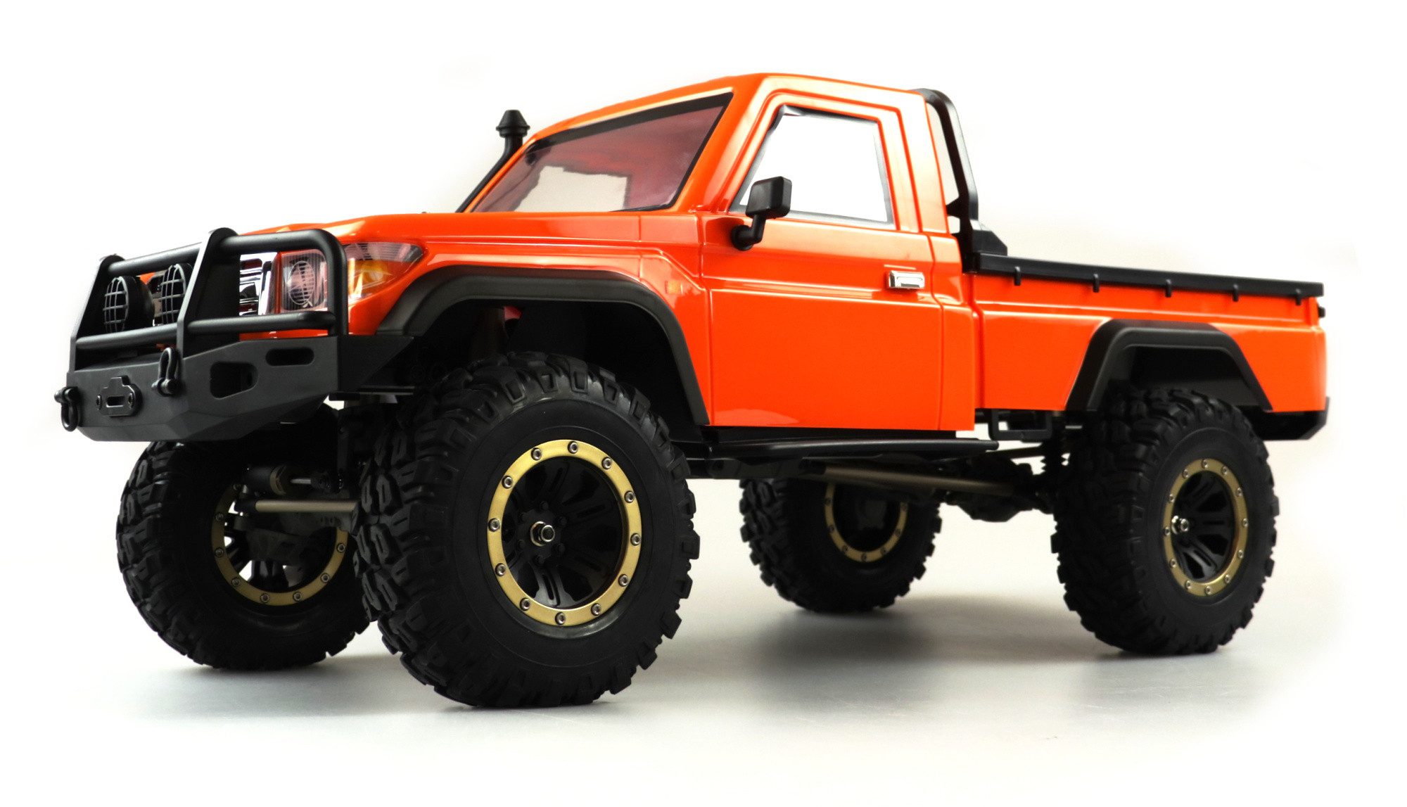 RC-Buggy Amewi RC Scale Crawler AMXRock RCX8P Pick-Up 1:8, RTR orange
