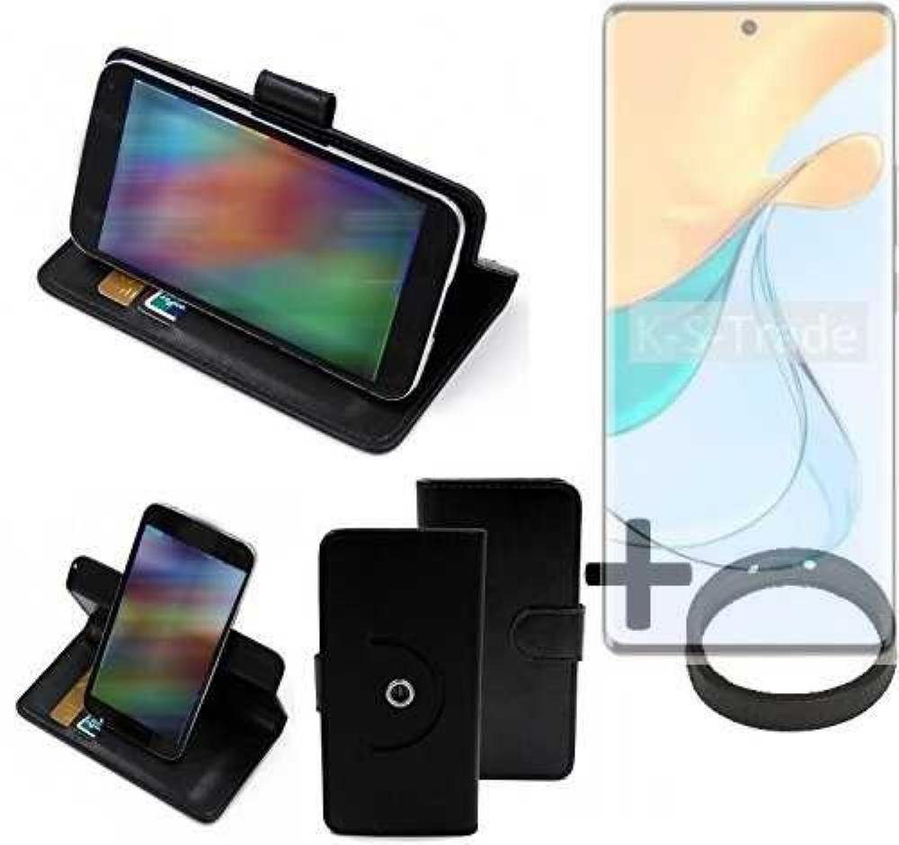 K-S-Trade Handyhülle für ZTE Blade V50 5G, Case Schutz Hülle + Bumper Handy Hülle Flipcase Smartphone Cover